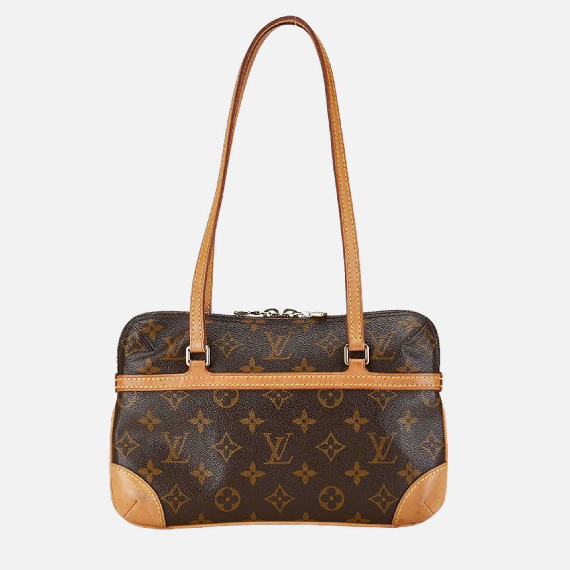 

Louis Vuitton Brown Canvas Mini Coussin Shoulder Bag