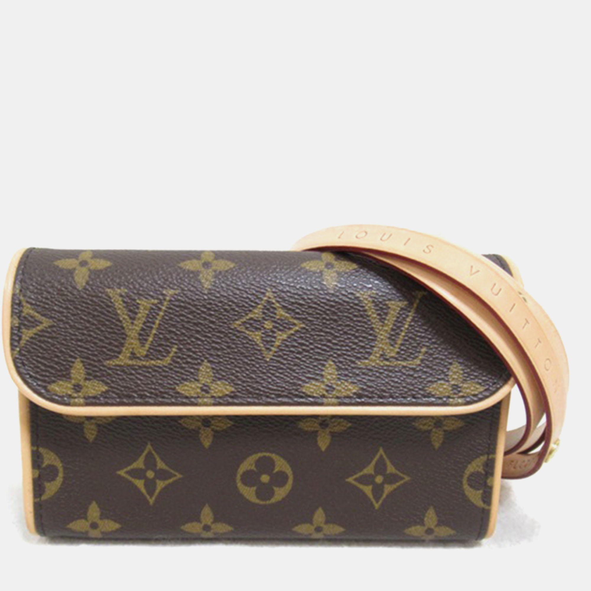 

Louis Vuitton Brown Canvas Pochette Florentine Belt Bag