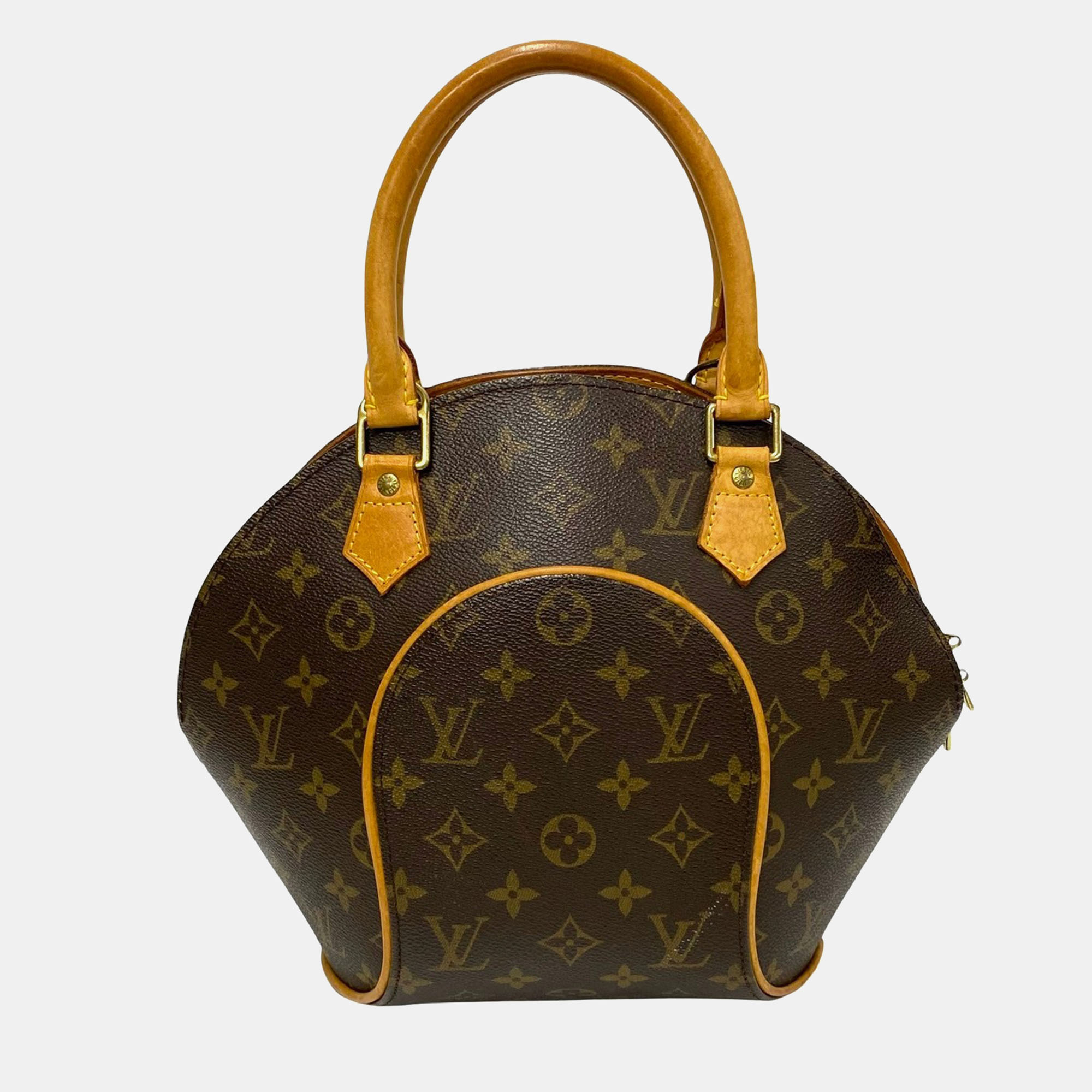 

Louis Vuitton Brown Monogram Canvas and Leather Ellipse Satchel