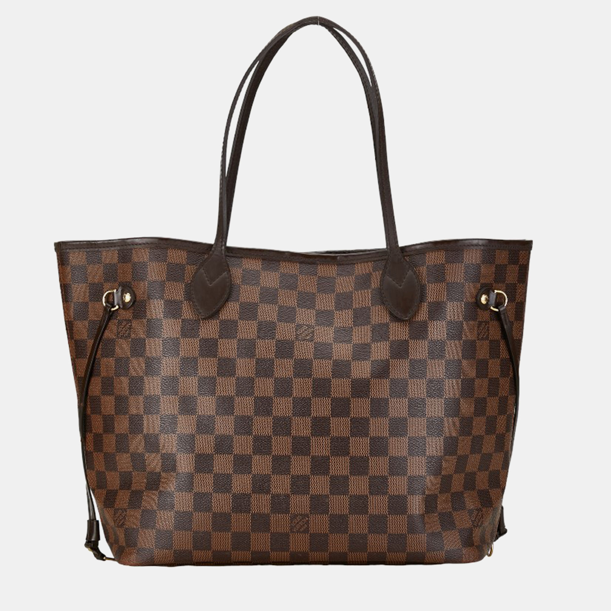 

Louis Vuitton Brown Damier Ebene Canvas Neverfull MM Tote Bag