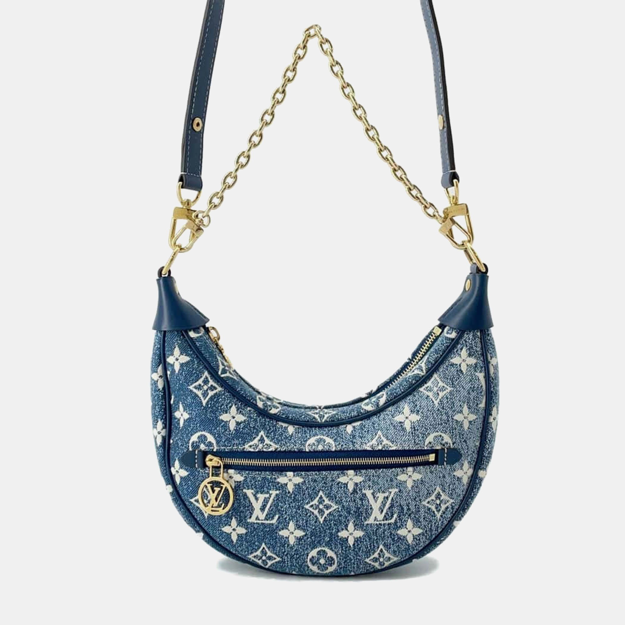 

Louis Vuitton Blue Monogram Jacquard Loop Shoulder Bag