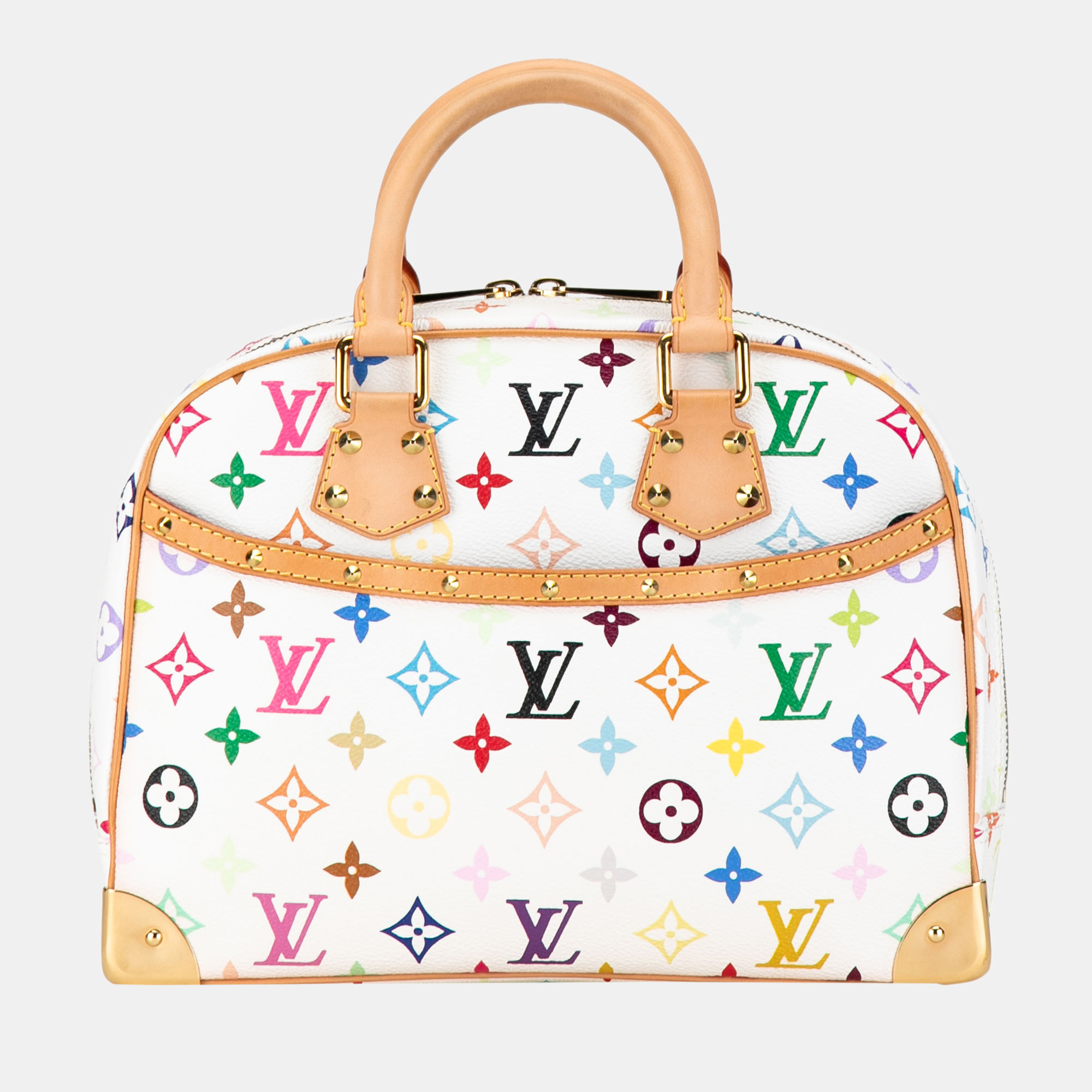 Pre-owned Louis Vuitton Monogram Multicolore Trouville