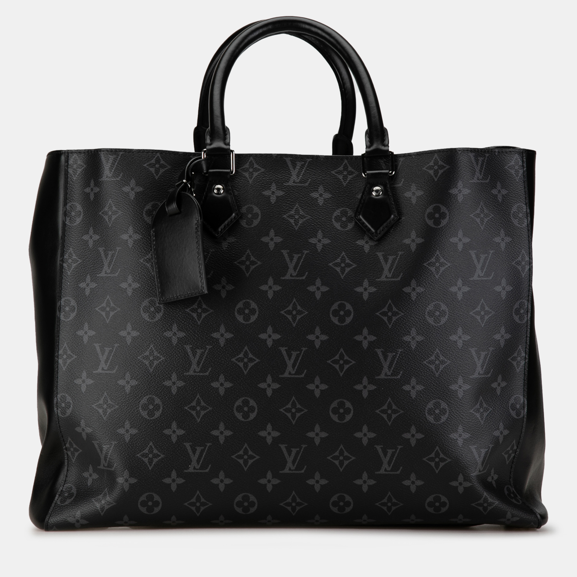 

Louis Vuitton Monogram Eclipse Grand Sac Tote, Black