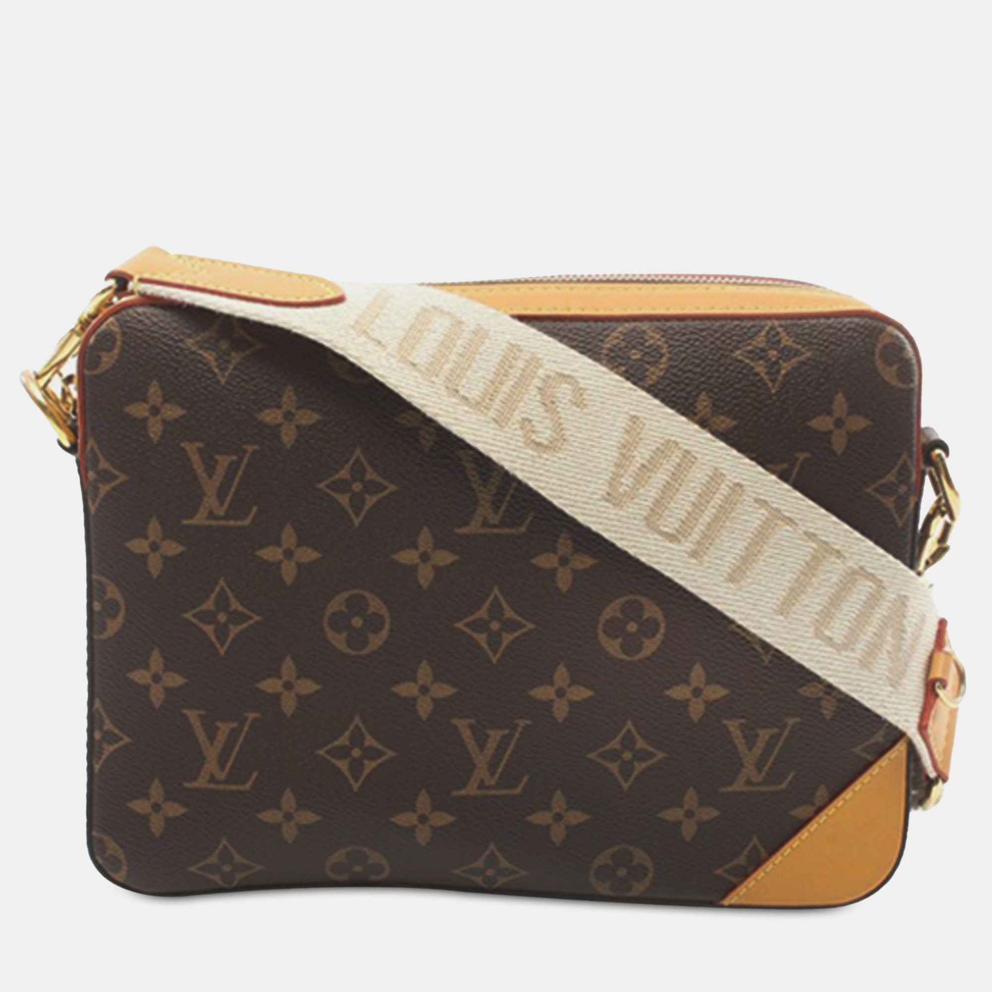 

Louis Vuitton Nigo Reverse Monogram Stripes Trio Messenger Bag, Brown