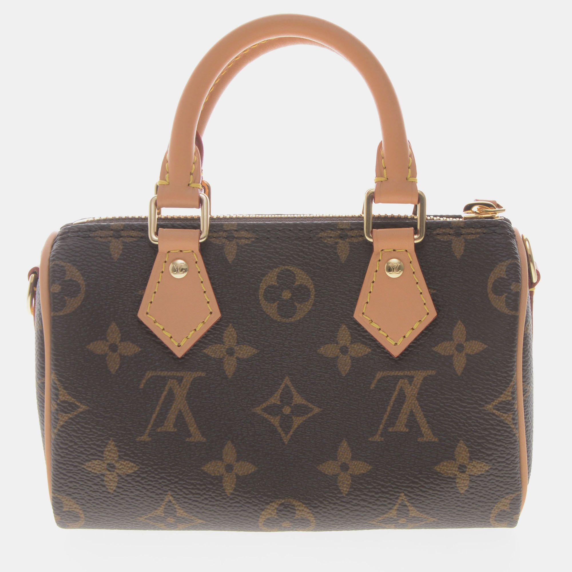 

Louis Vuitton Brown Monogram Canvas Nano Speedy Handbag