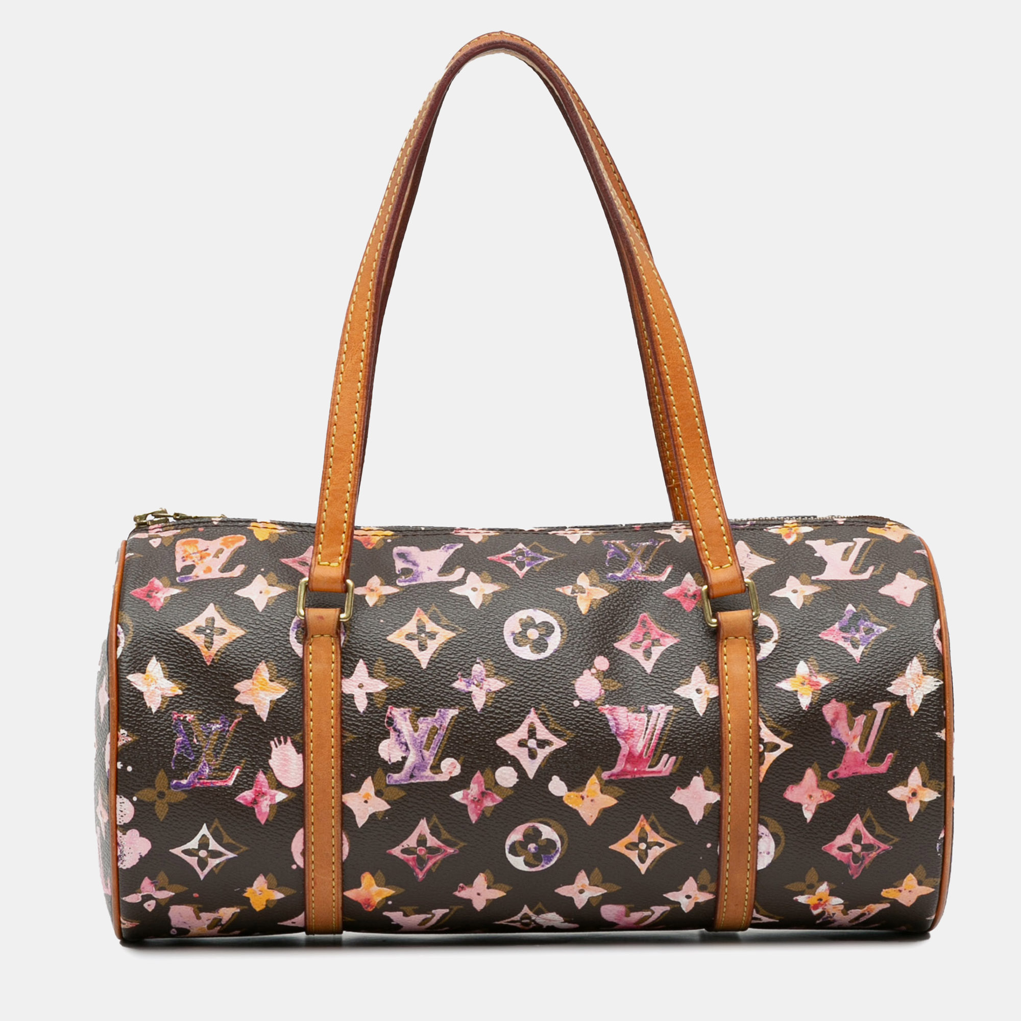 

Louis Vuitton Richard Prince Monogram Aquarelle Papillon 30, Brown