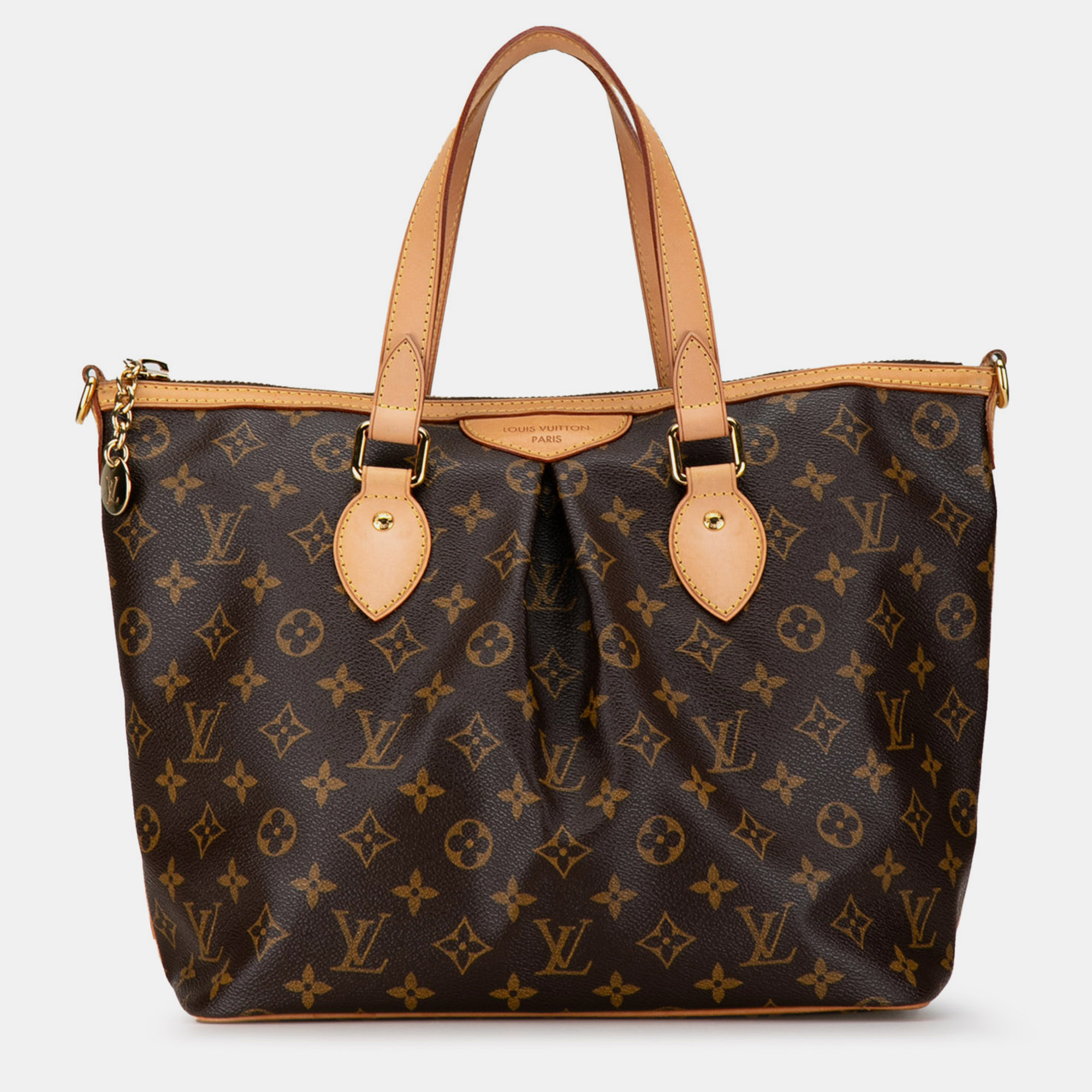 

Louis Vuitton Monogram Palermo PM Bag, Brown