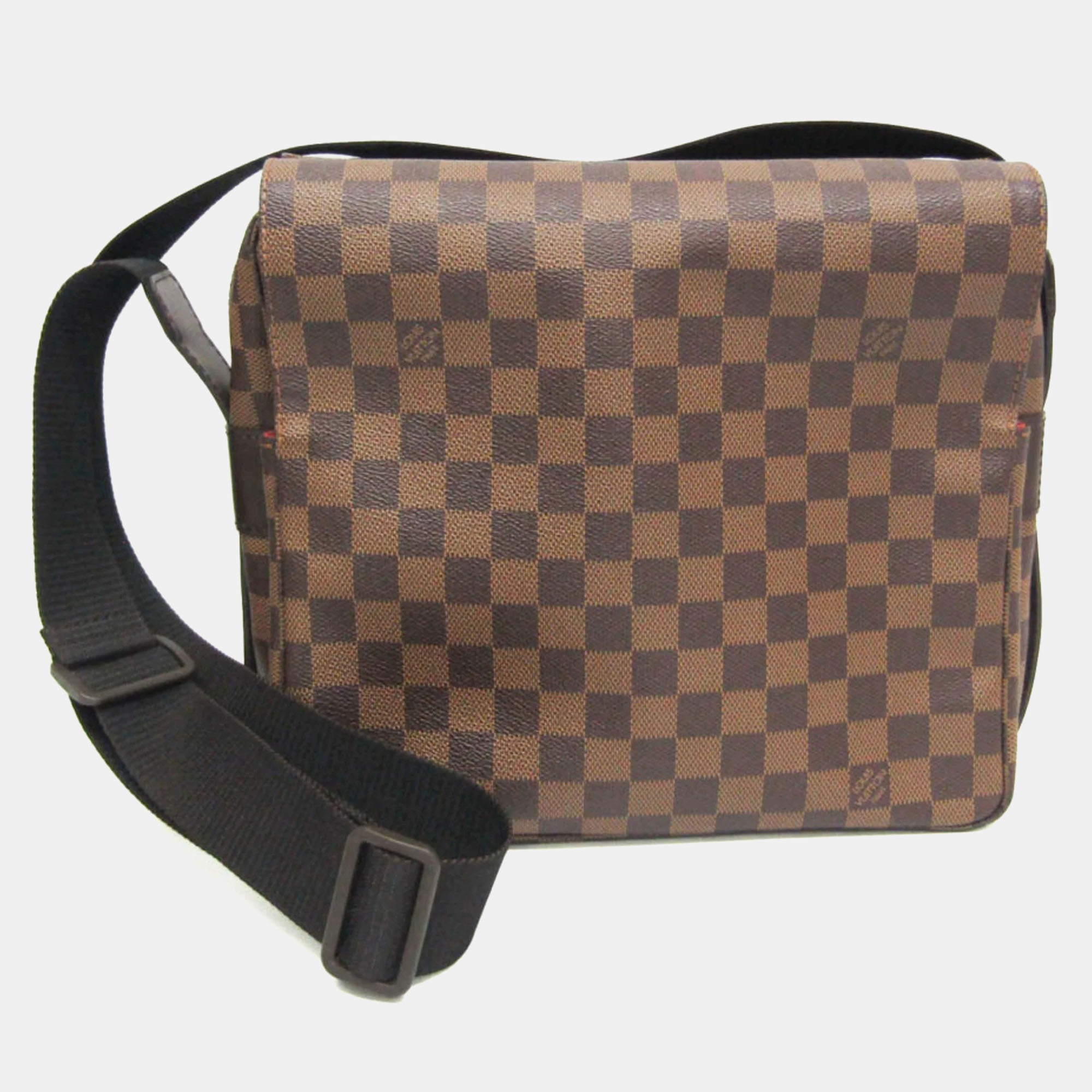 

Louis Vuitton Brown Damier Ebene Naviglio Messenger Bag