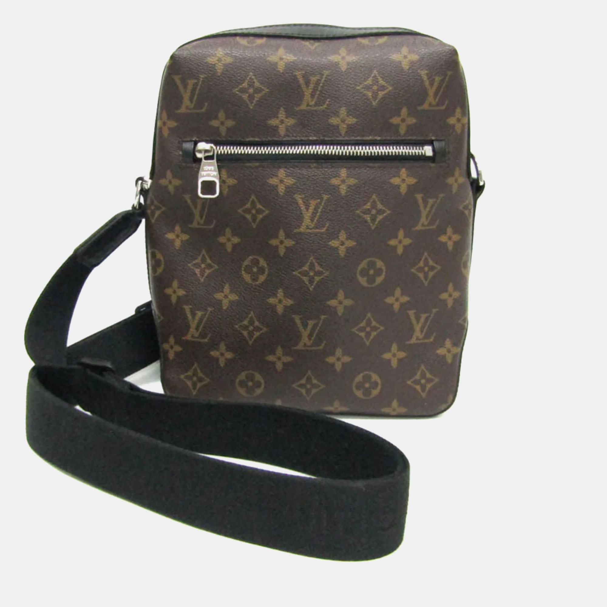 

Louis Vuitton Brown Monogram Macassar Torres PM Messenger Bag