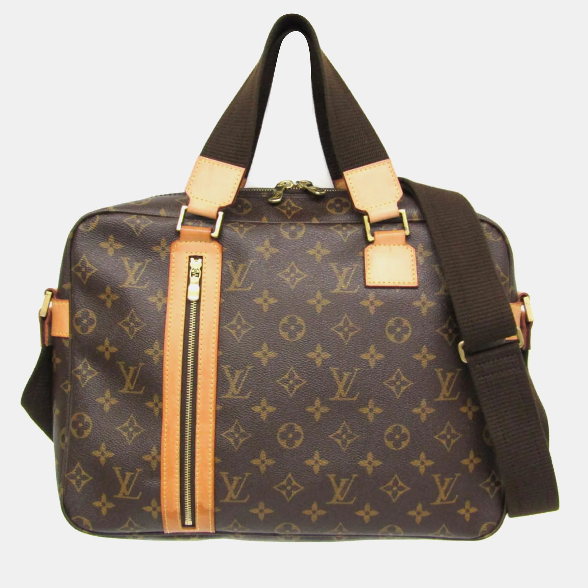 

Louis Vuitton Brown Canvas Monogram Sac Bosphore Briefcase