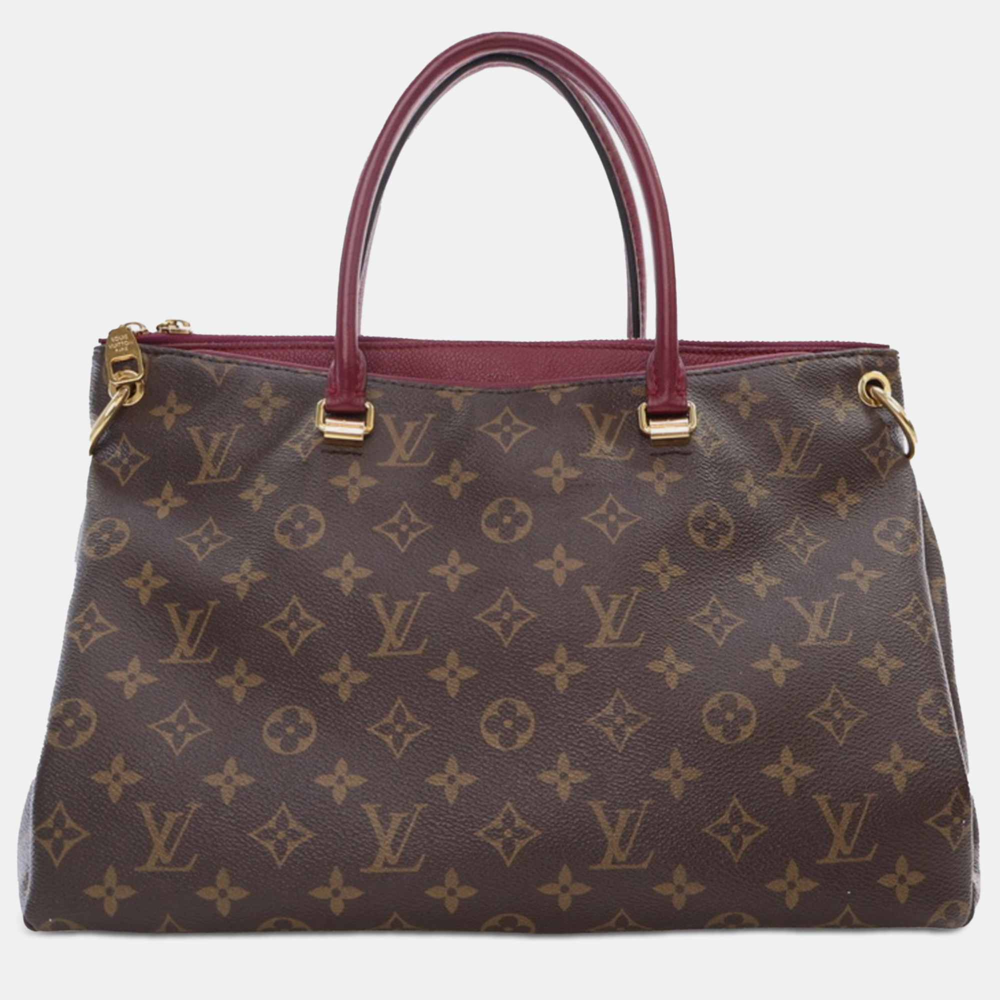 

Louis Vuitton Monogram Pallas MM, Brown