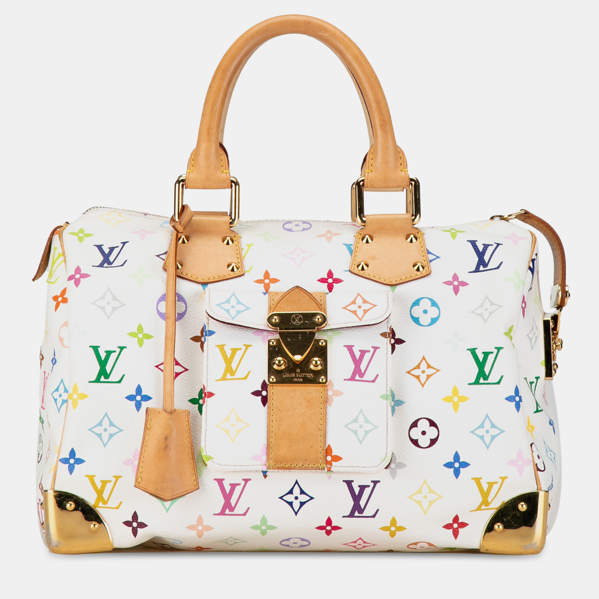 

Louis Vuitton Monogram Multicolore Speedy 30, White