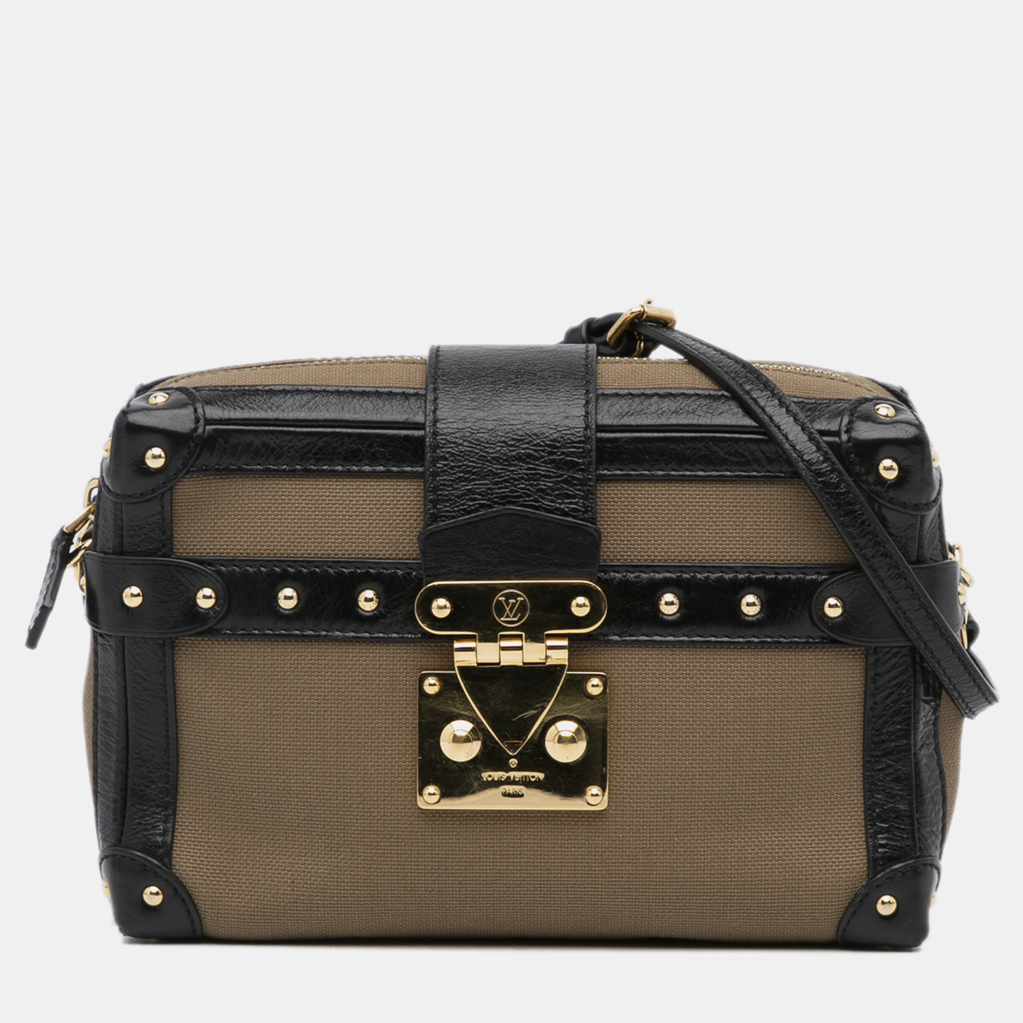 

Louis Vuitton Petite Malle Soft MM Bag, Black