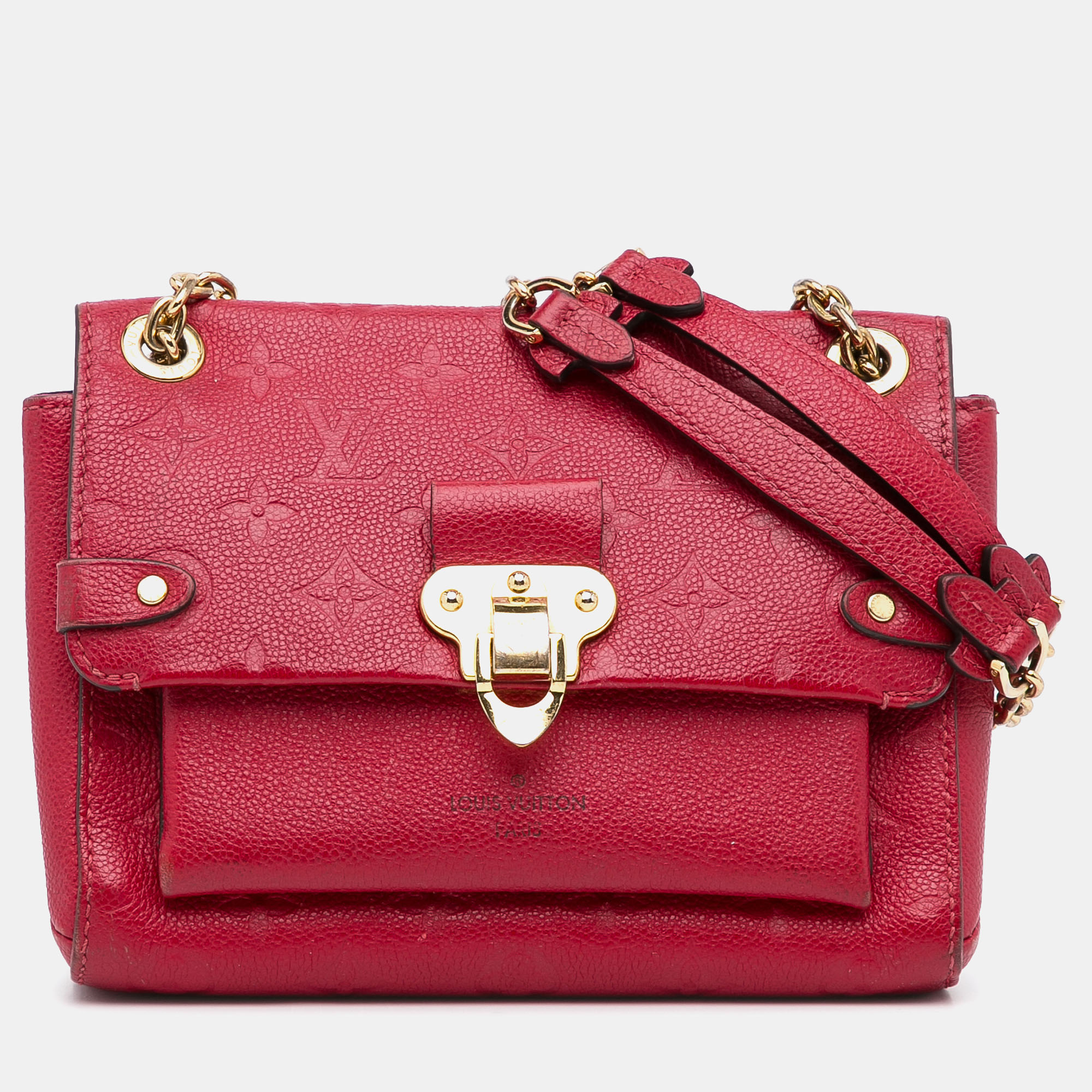 

Louis Vuitton Monogram Empreinte Vavin BB, Red