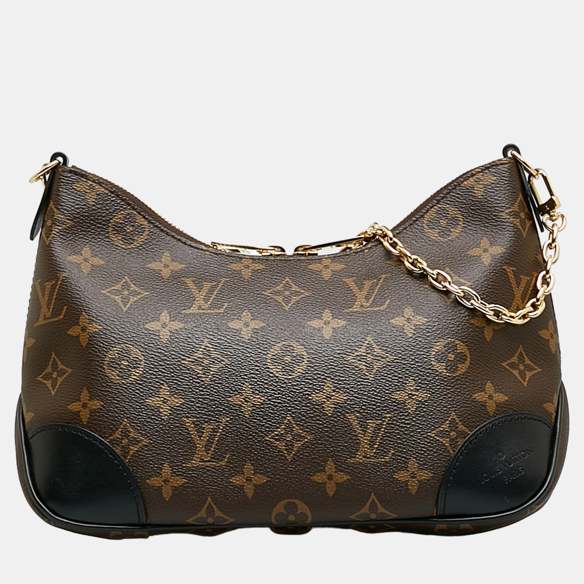 

Louis Vuitton Brown Monogram Boulogne