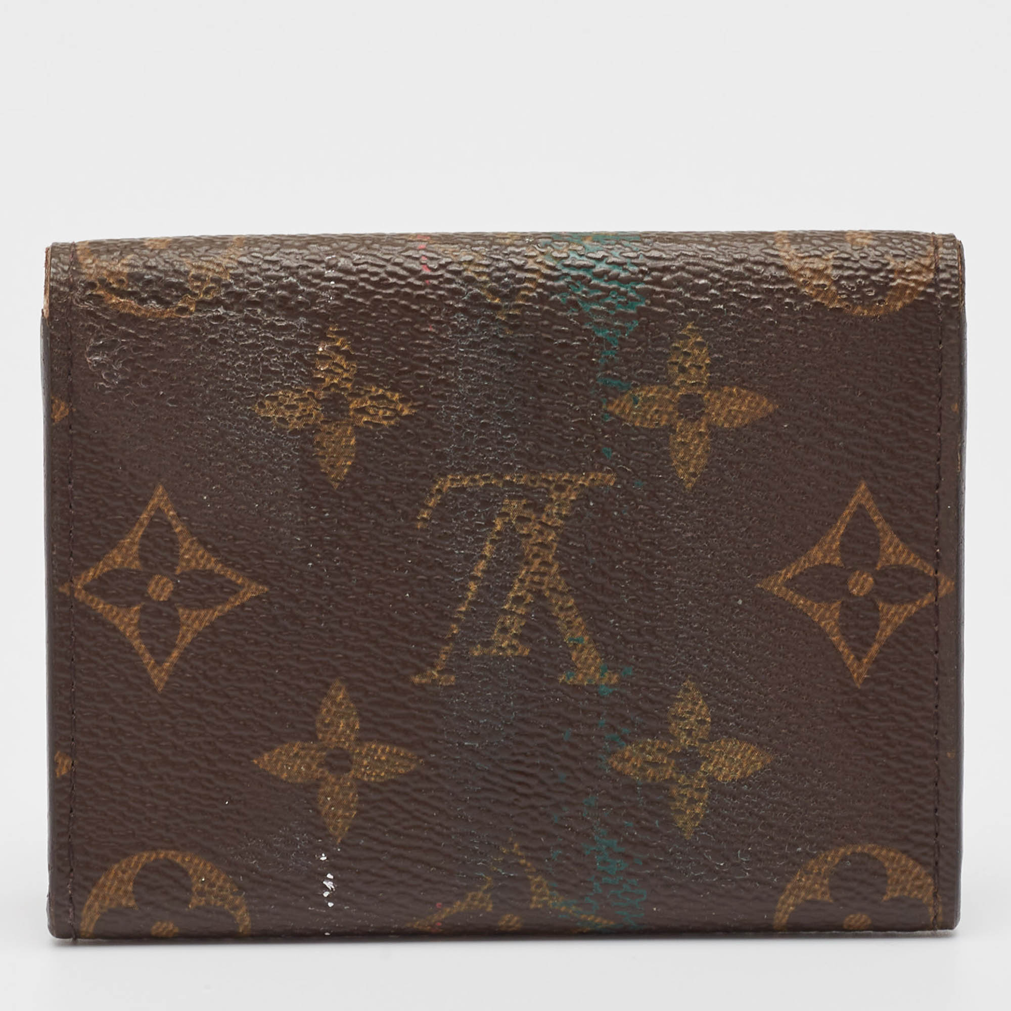 

Louis Vuitton Monogram Canvas Enveloppe Carte De Visite, Brown