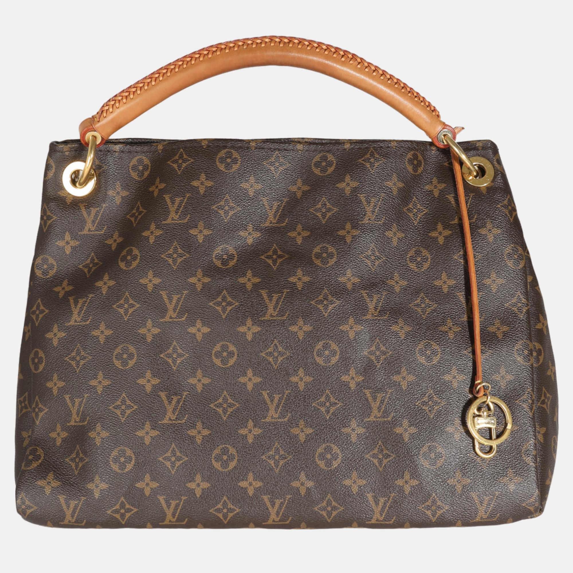 

Louis Vuitton Brown Monogram Canvas Artsy MM Tote Bag