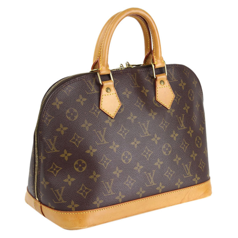 

Louis Vuitton Monogram Canvas Alma PM Bag, Brown