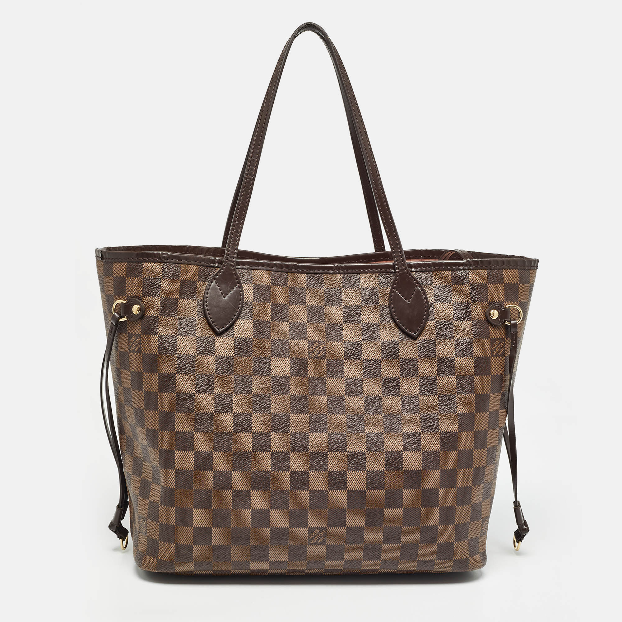 

Louis Vuitton Damier Ebene Canvas Neverfull MM Bag, Brown