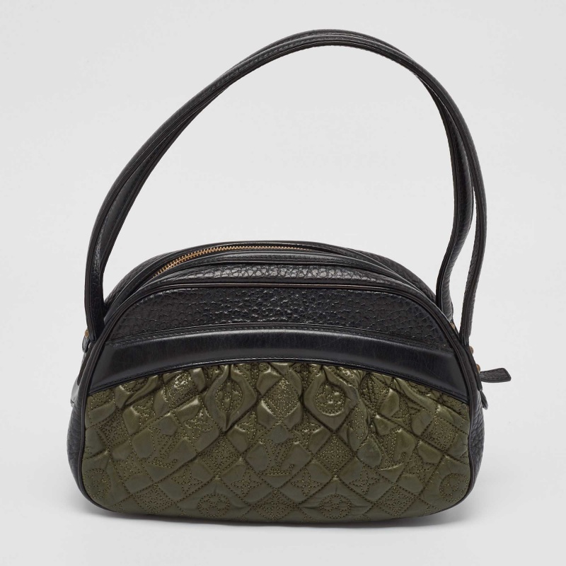 

Louis Vuitton Olive Monogram Leather Mizi Vienna Bag, Green