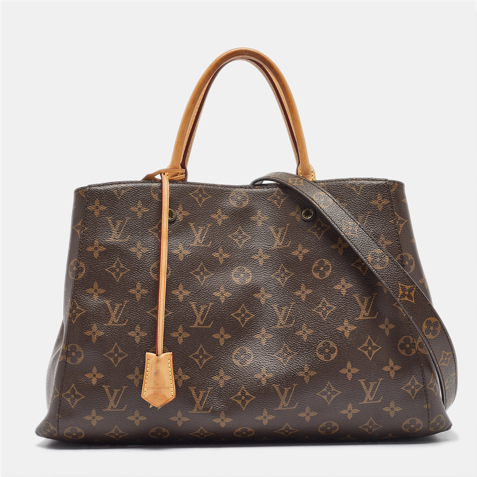 

Louis Vuitton Monogram Canvas Montaigne GM Bag, Brown