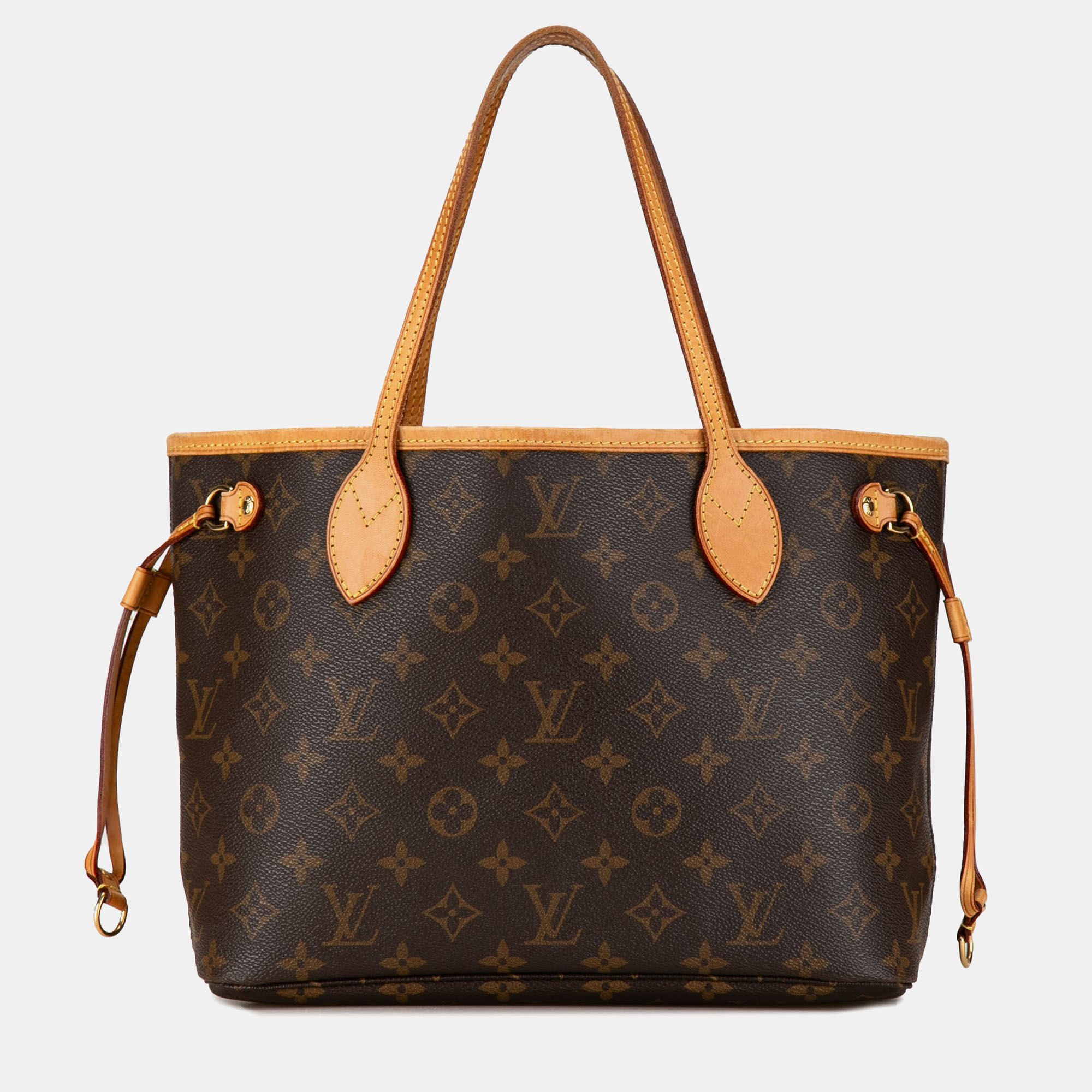 

Louis Vuitton Brown Monogram Canvas Neverfull PM Tote Bag