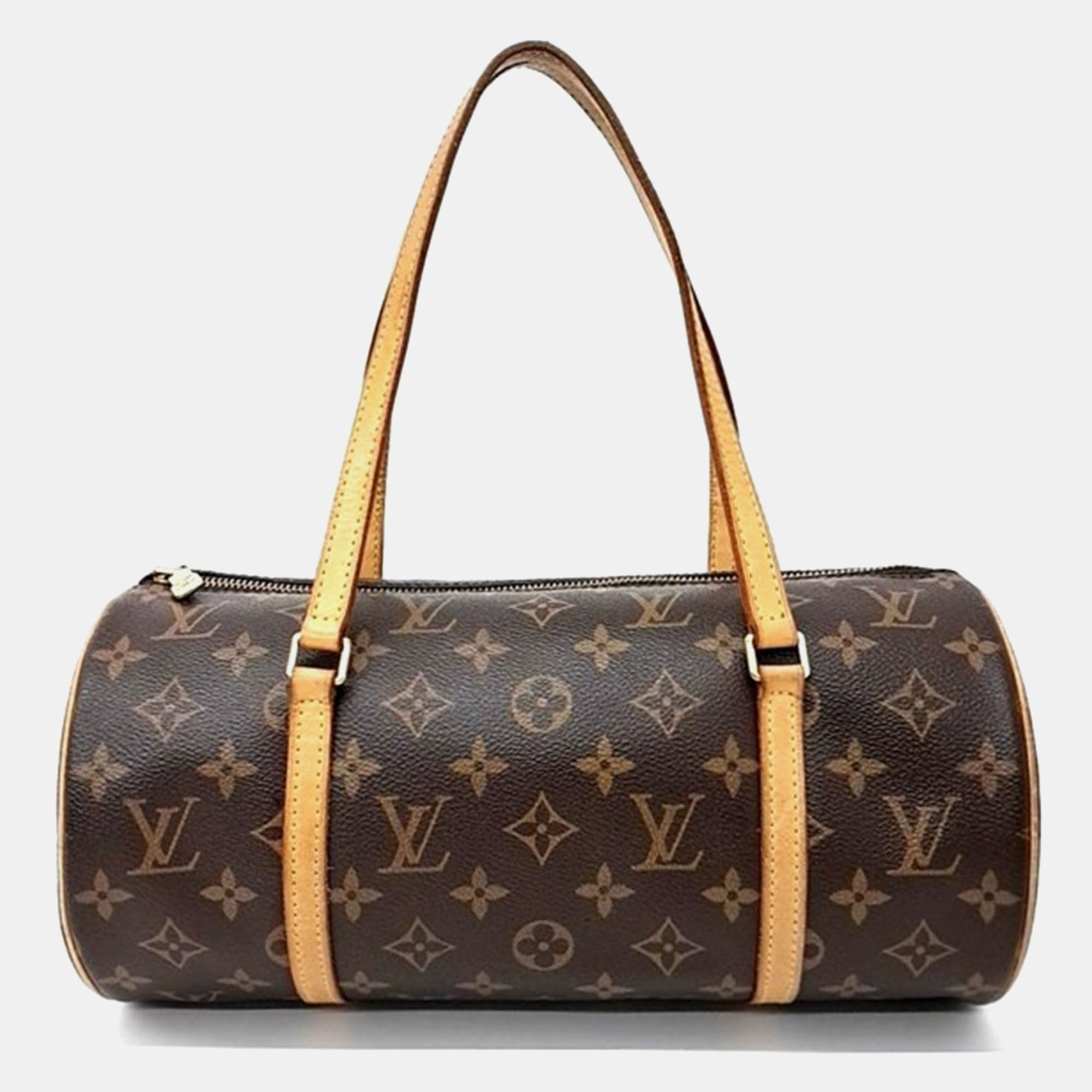 Pre-owned Louis Vuitton Monogram Papillon Bag In Brown