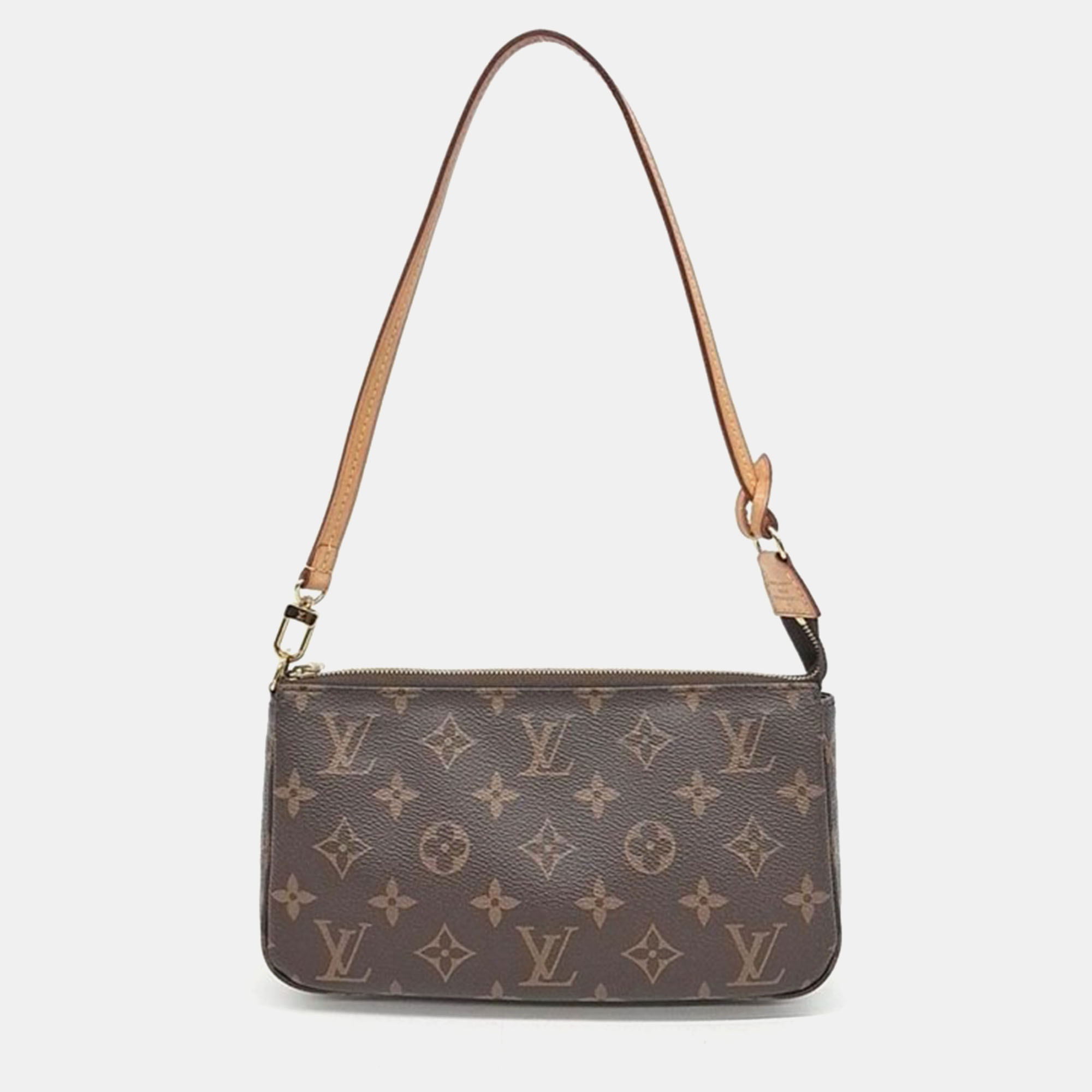 

Louis Vuitton Monogram Pochette Accessories NM bag, Brown