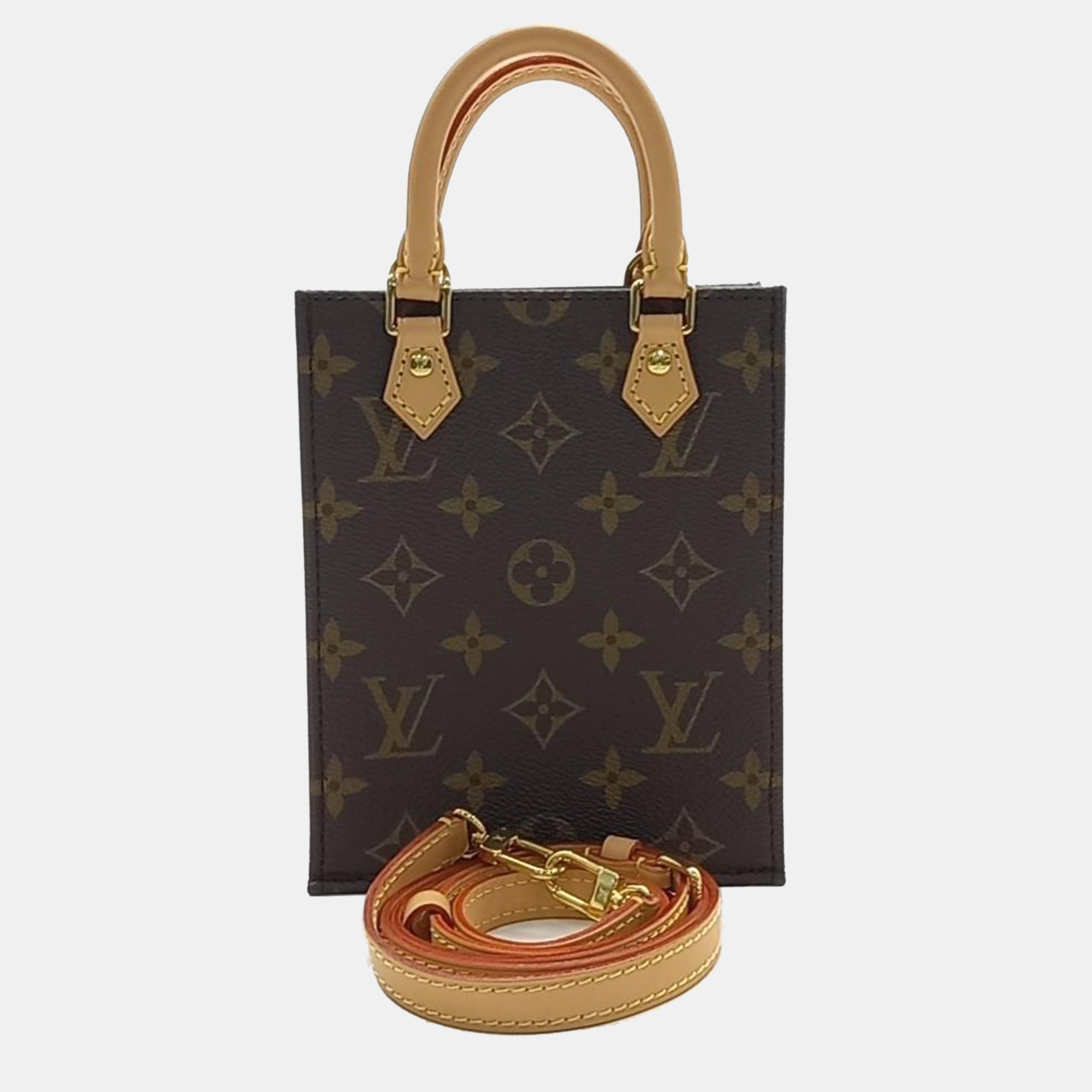 

Louis Vuitton Monogram Petite Sockpla bag, Brown