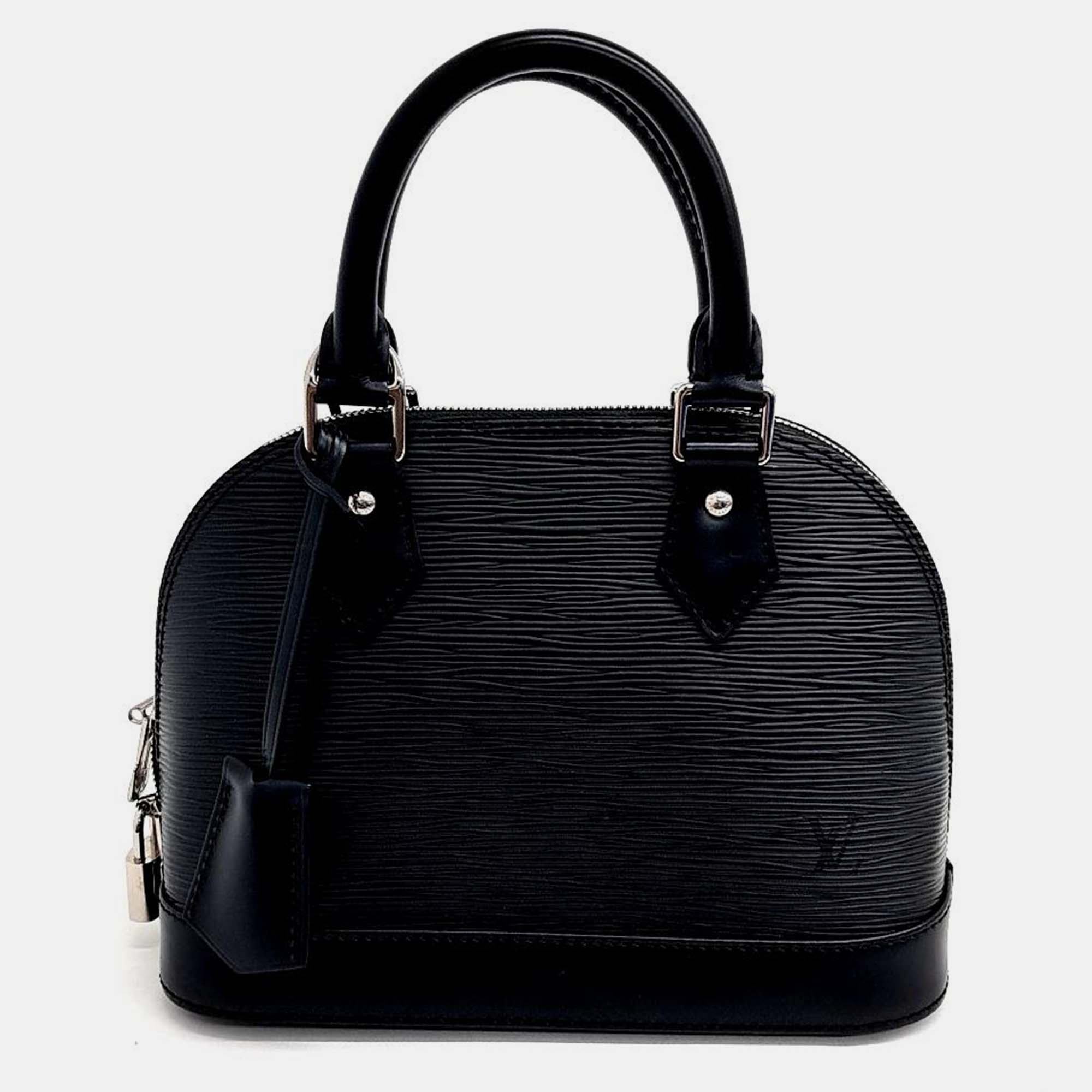 

Louis Vuitton Epi Alma BB bag, Black