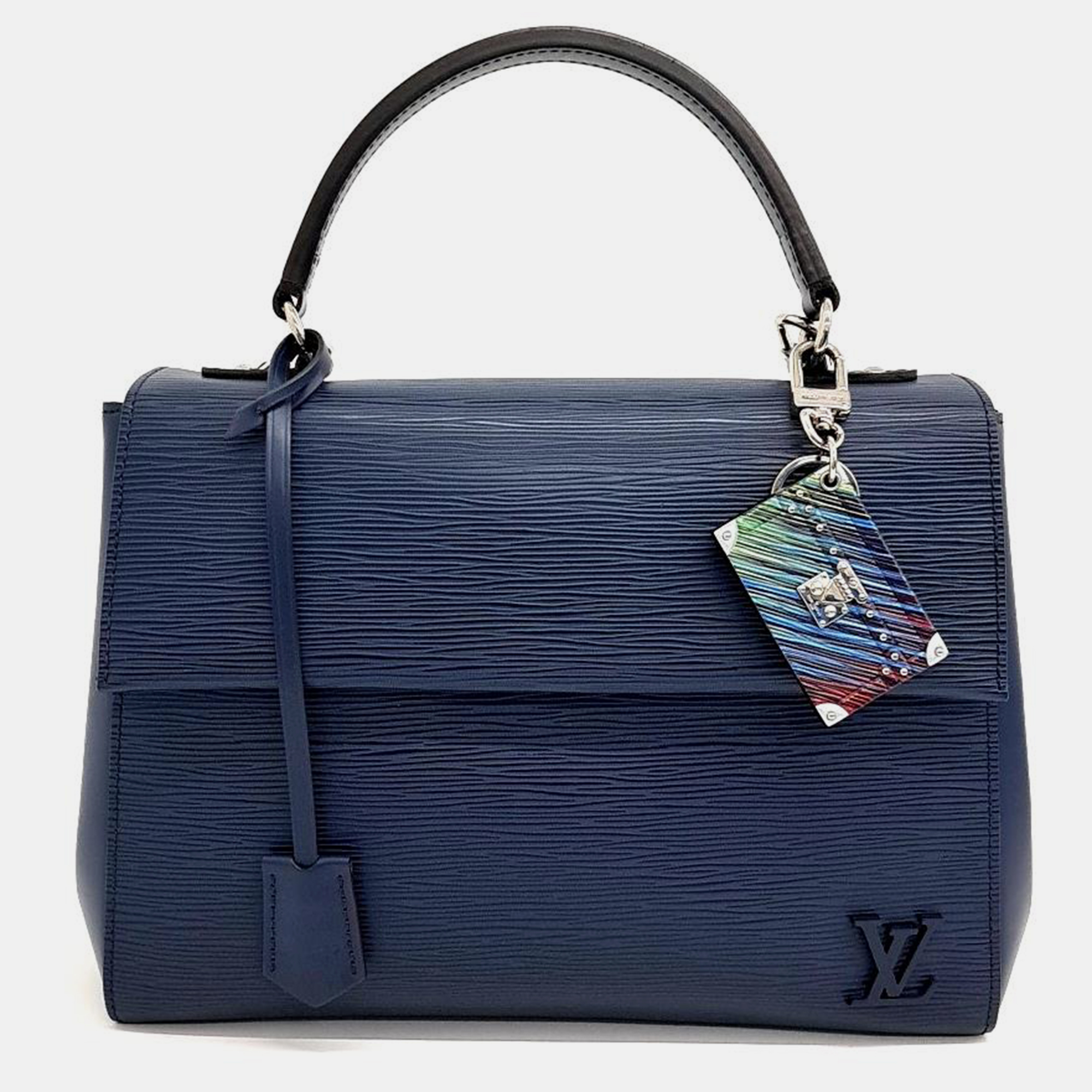 

Louis Vuitton Epi Clooney MM bag, Navy blue