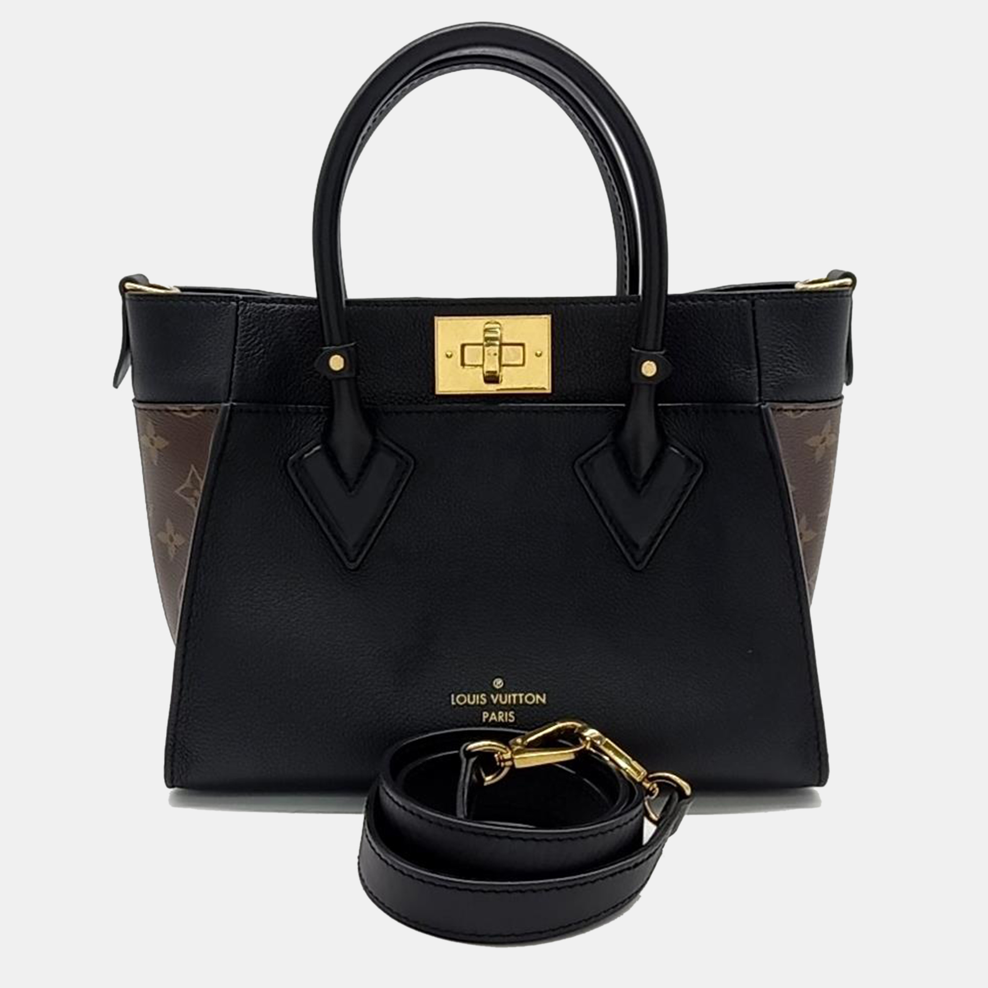 

Louis Vuitton On My Side PM Bag, Black