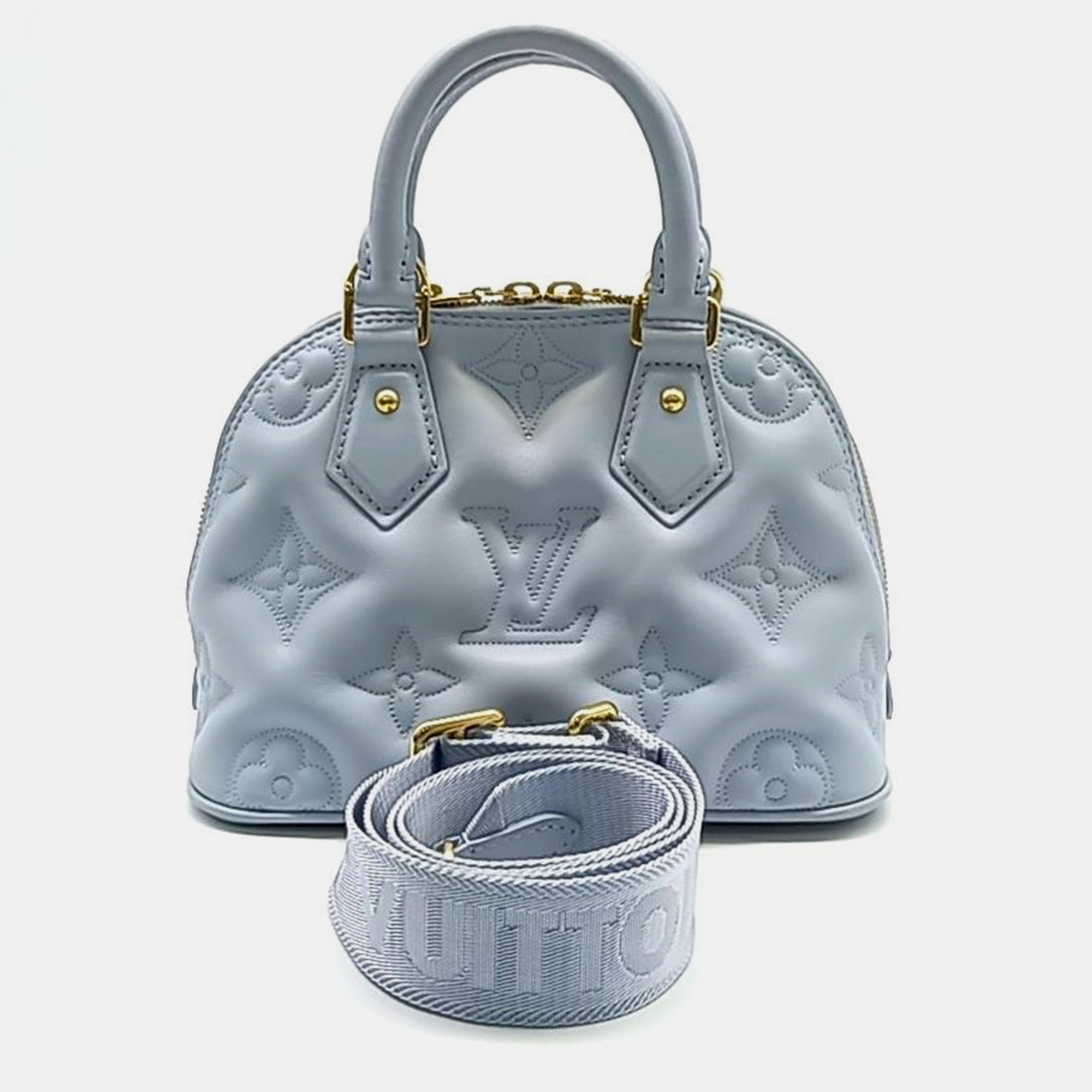 

Louis Vuitton Bubble Gram Alma BB bag, Blue