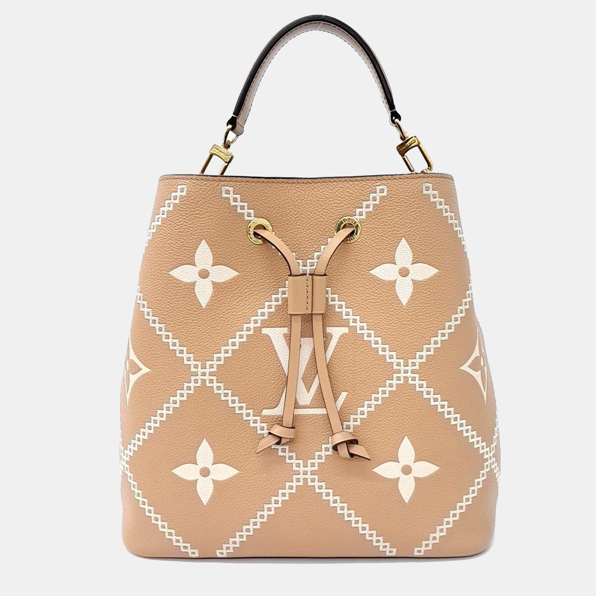 

Louis Vuitton Empreinte Neonoe MM Bag, Beige