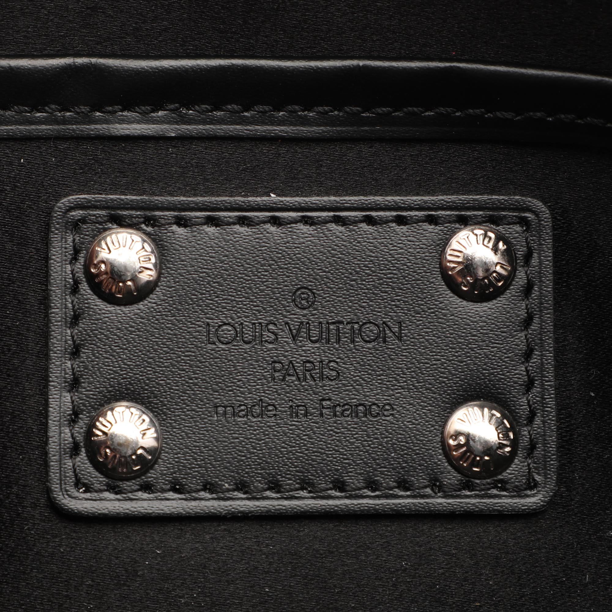 Louis Vuitton Black Monogram Satin Conte De Fees Pochette Bag 