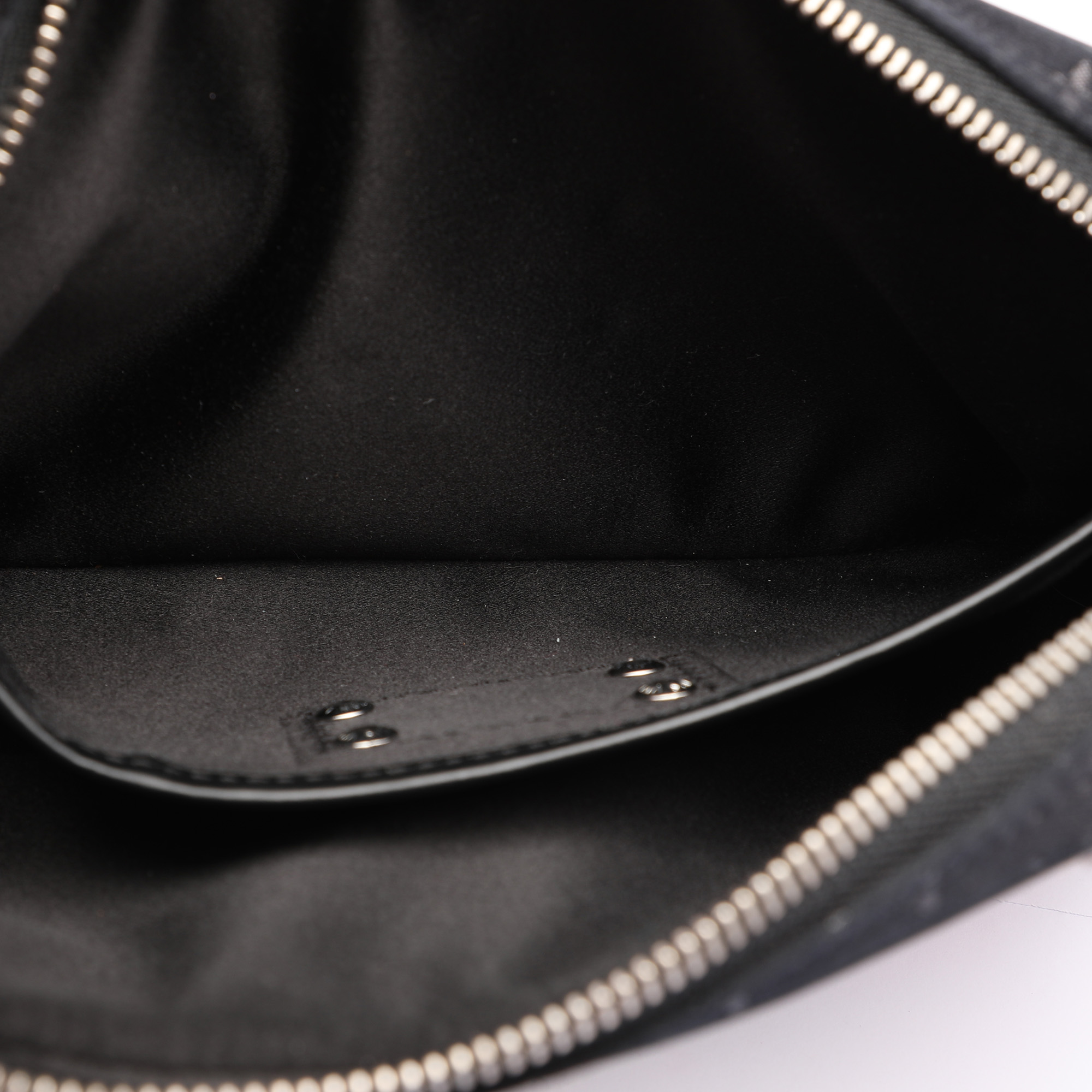 Louis Vuitton Black Monogram Satin Conte De Fees Pochette Bag 