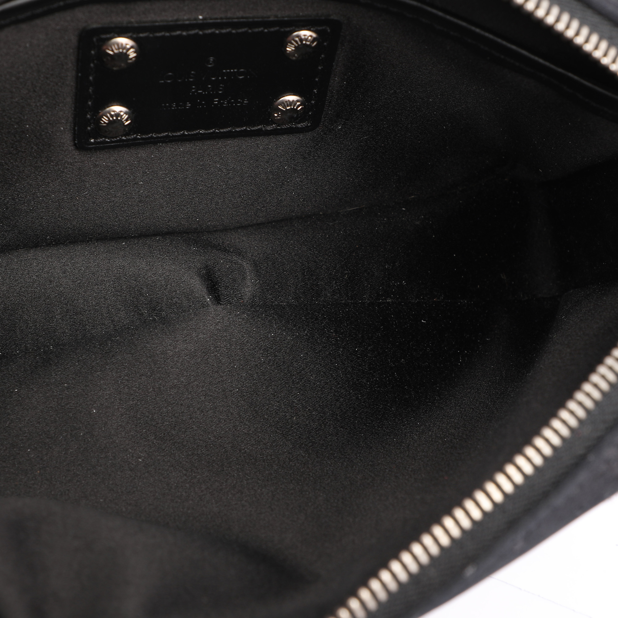 Louis Vuitton Black Monogram Satin Conte De Fees Pochette Bag 