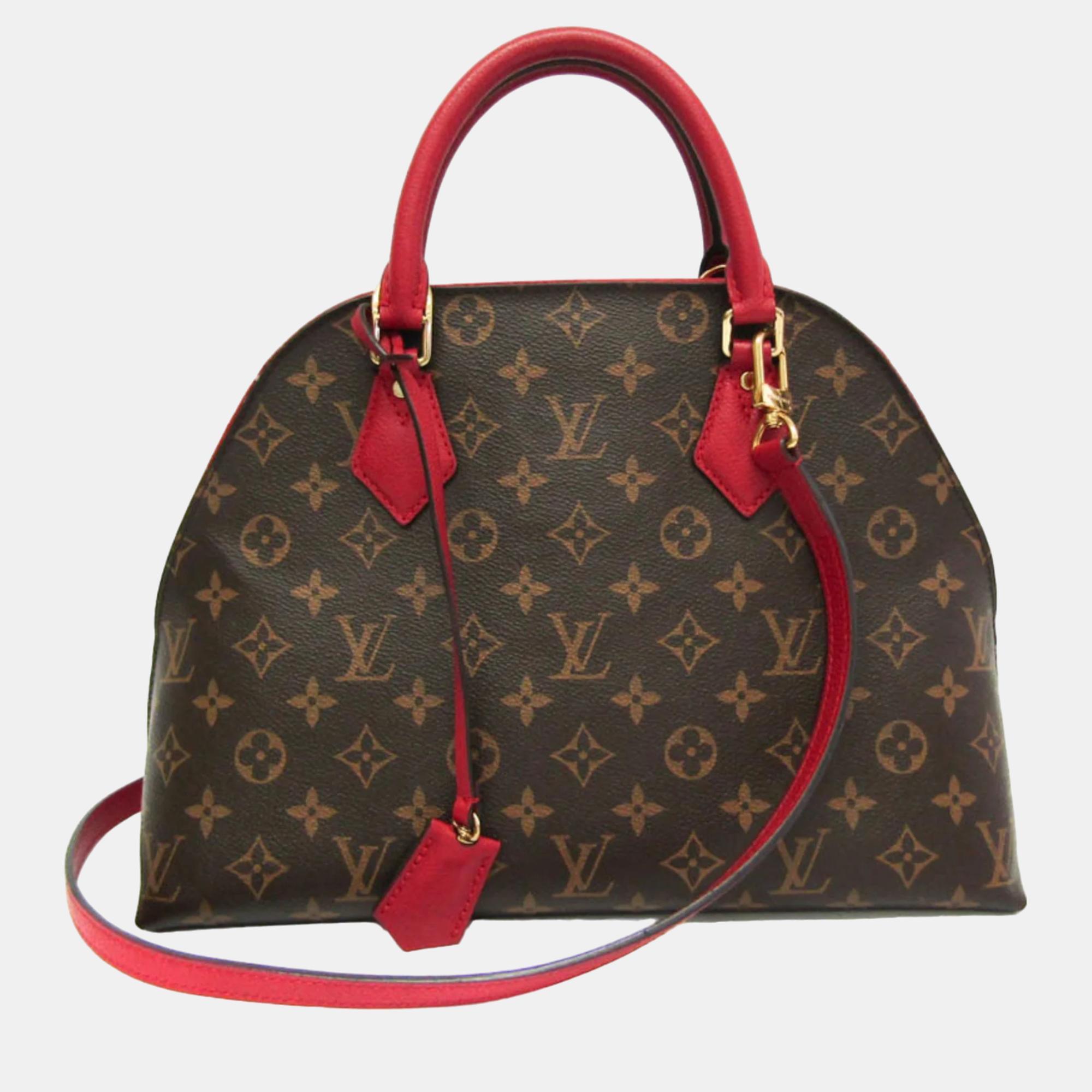 

Louis Vuitton Brown Monogram Canvas and Leather Alma B'N'B Satchel