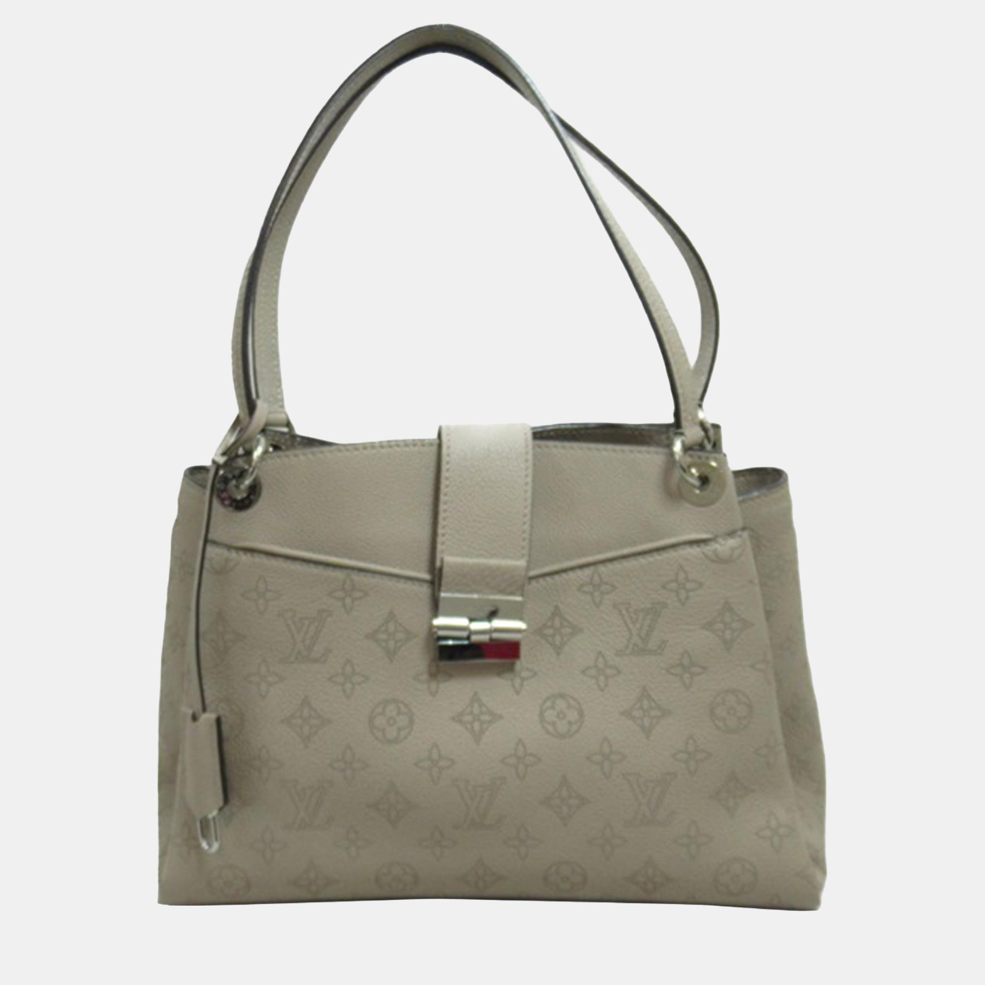 

Louis Vuitton Grey Monogram Mahina Leather Sevres Shoulder Bag