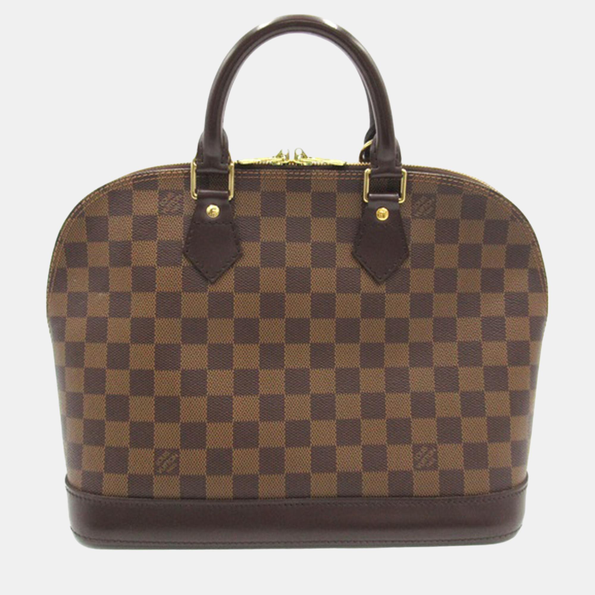 

Louis Vuitton Brown Damier Ebene Alma MM
