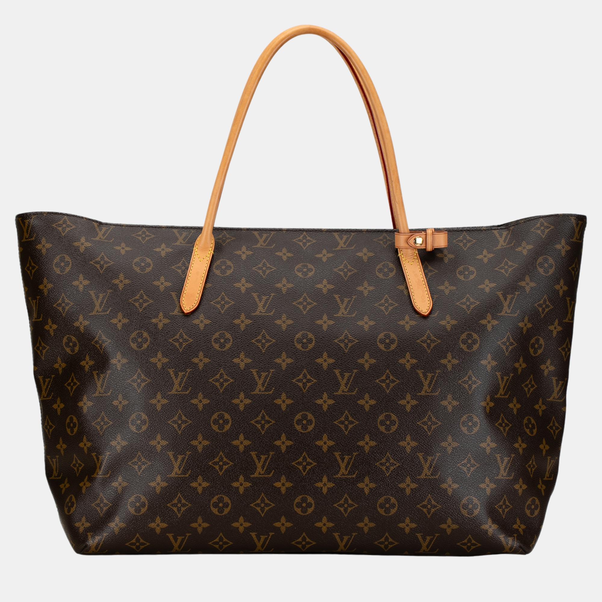 

Louis Vuitton Brown Monogram Canvas Raspail MM Bag