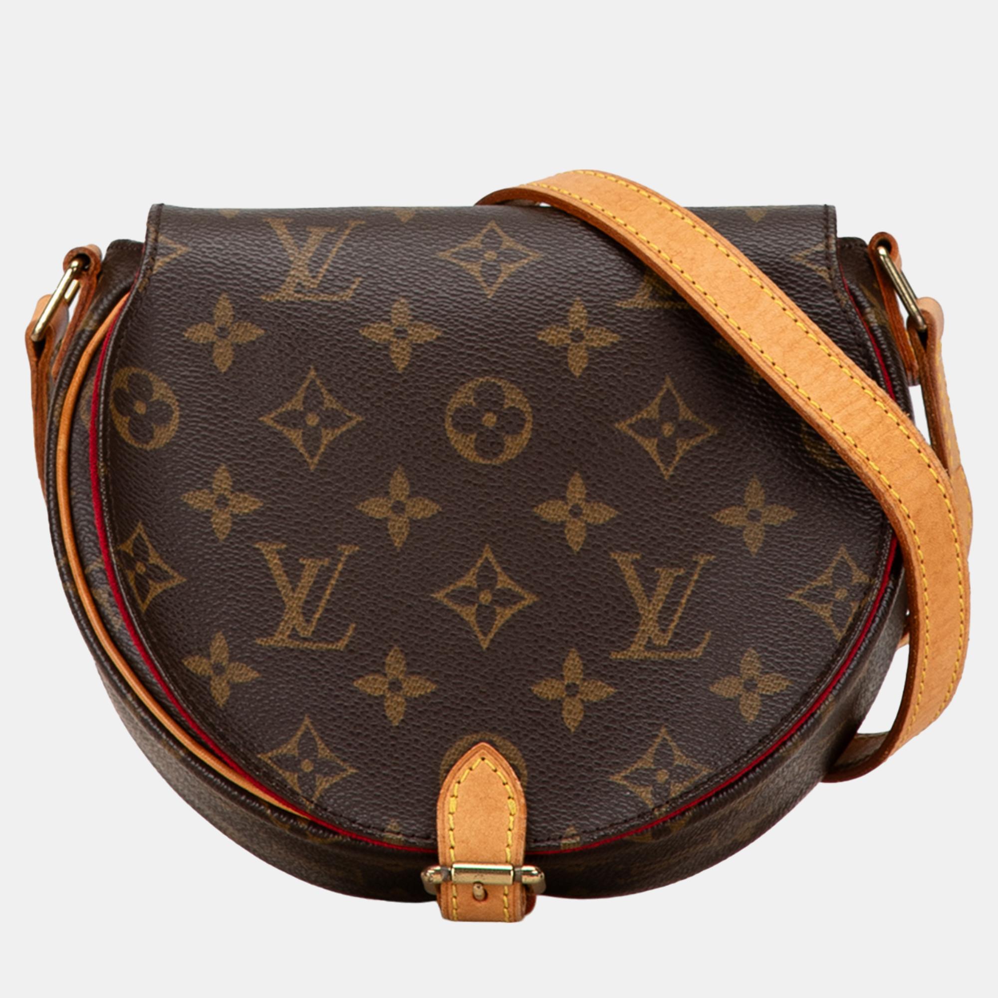 

Louis Vuitton Brown Monogram Sac Tambourine