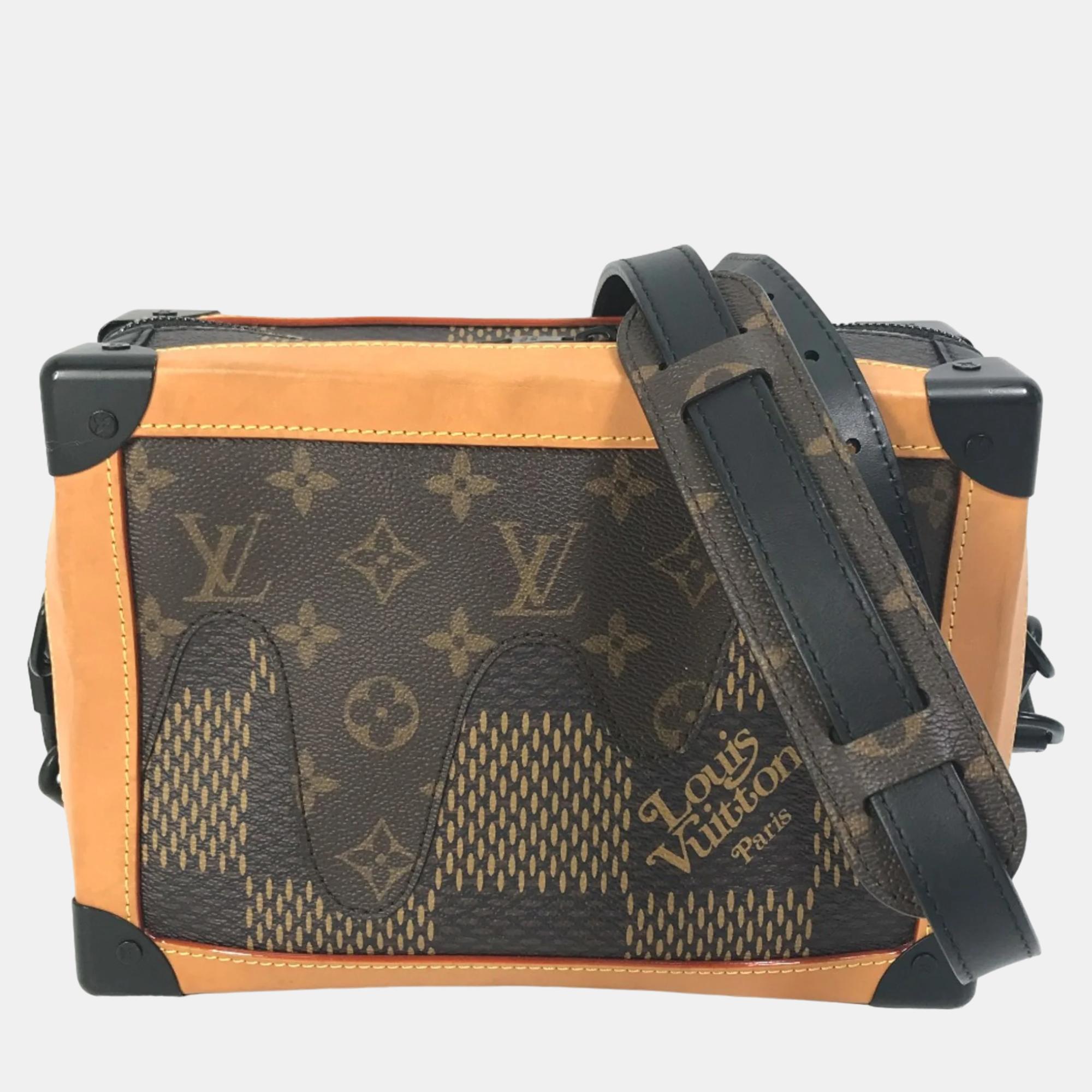 

Louis Vuitton Brown Monogram Canvas x Nigo Soft Trunk Shoulder Bag