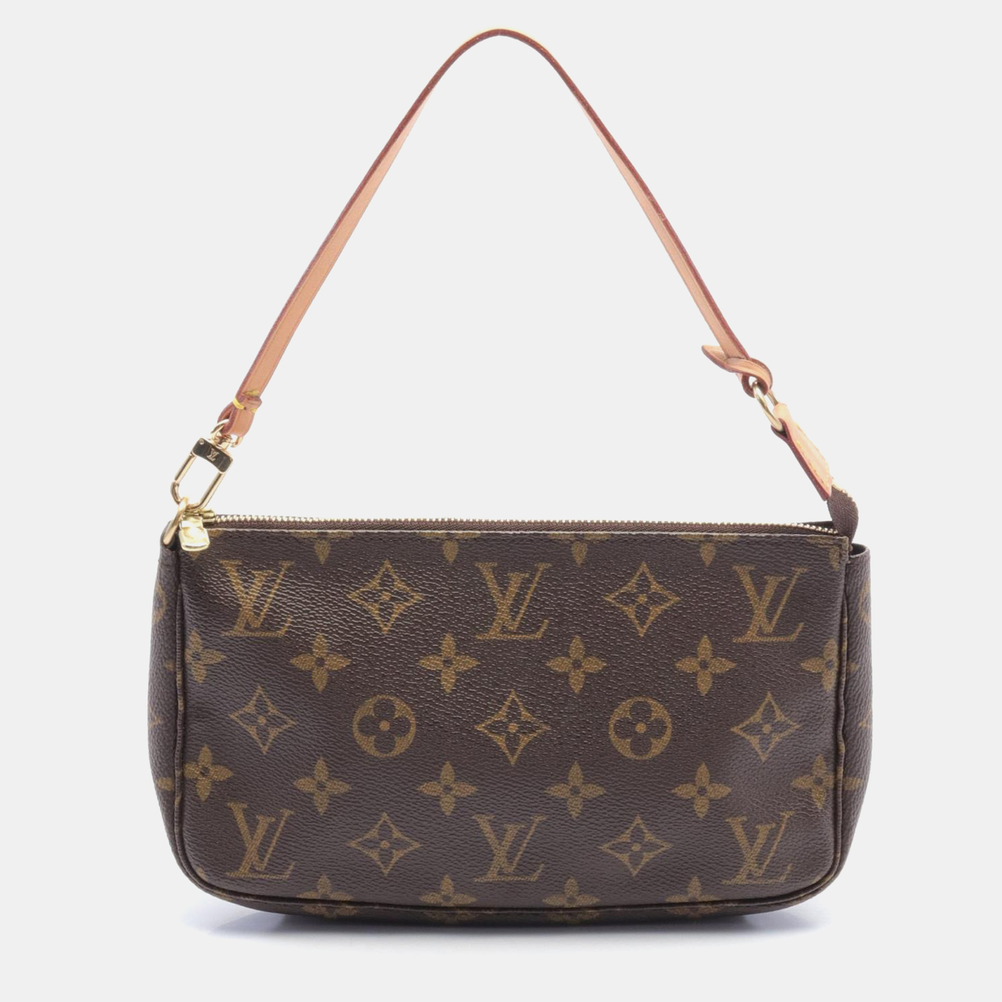 

Louis Vuitton Brown Canvas Monogram Pochette Accesoires Shoulder Bag