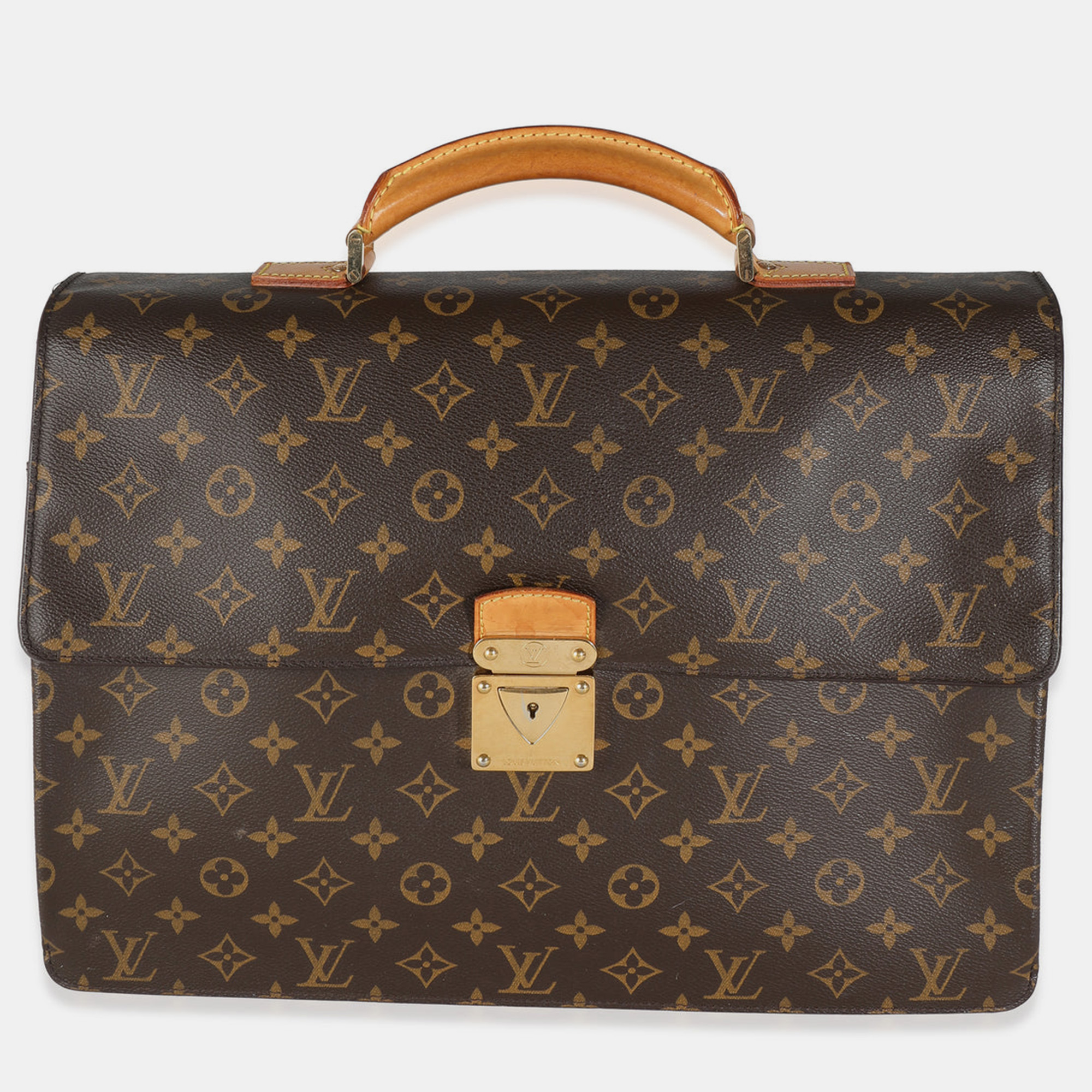 

Louis Vuitton Monogram Canvas Robusto Briefcase Bag, Brown