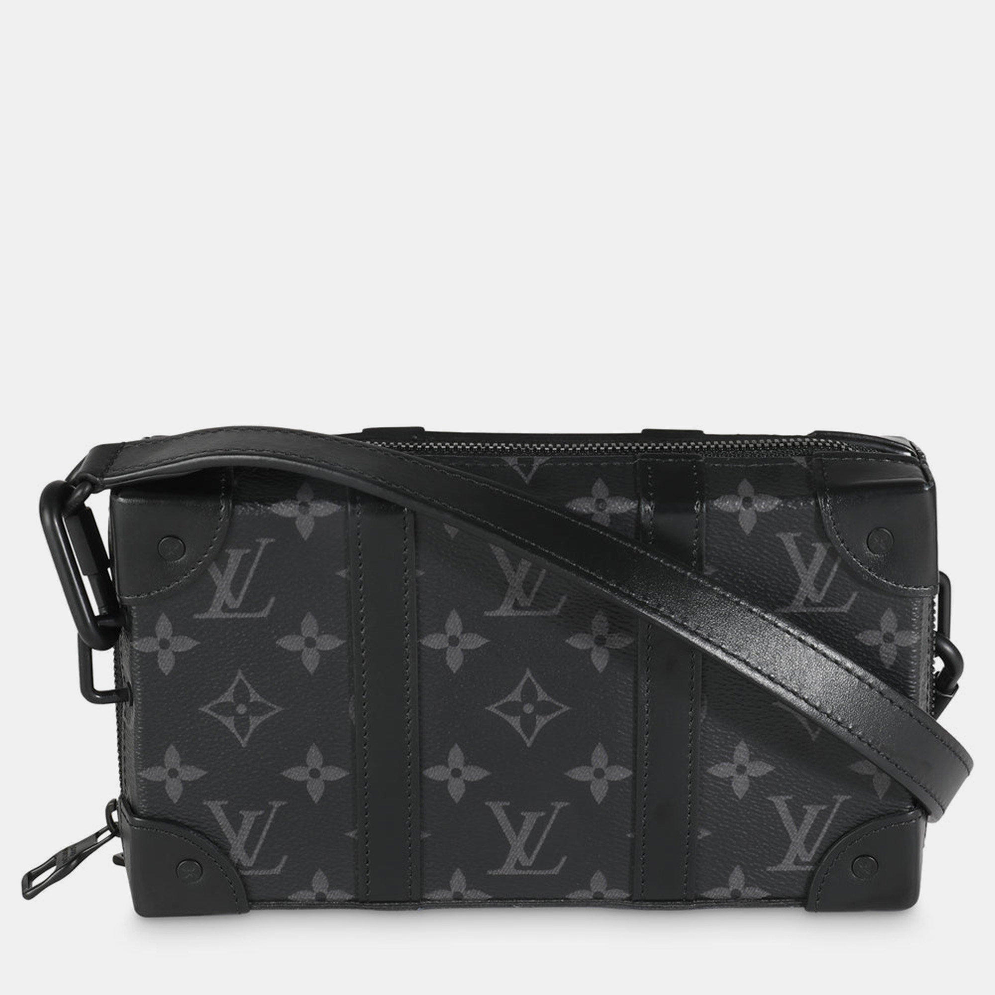 

Louis Vuitton Monogram Eclipse Canvas Soft Trunk Wallet, Black