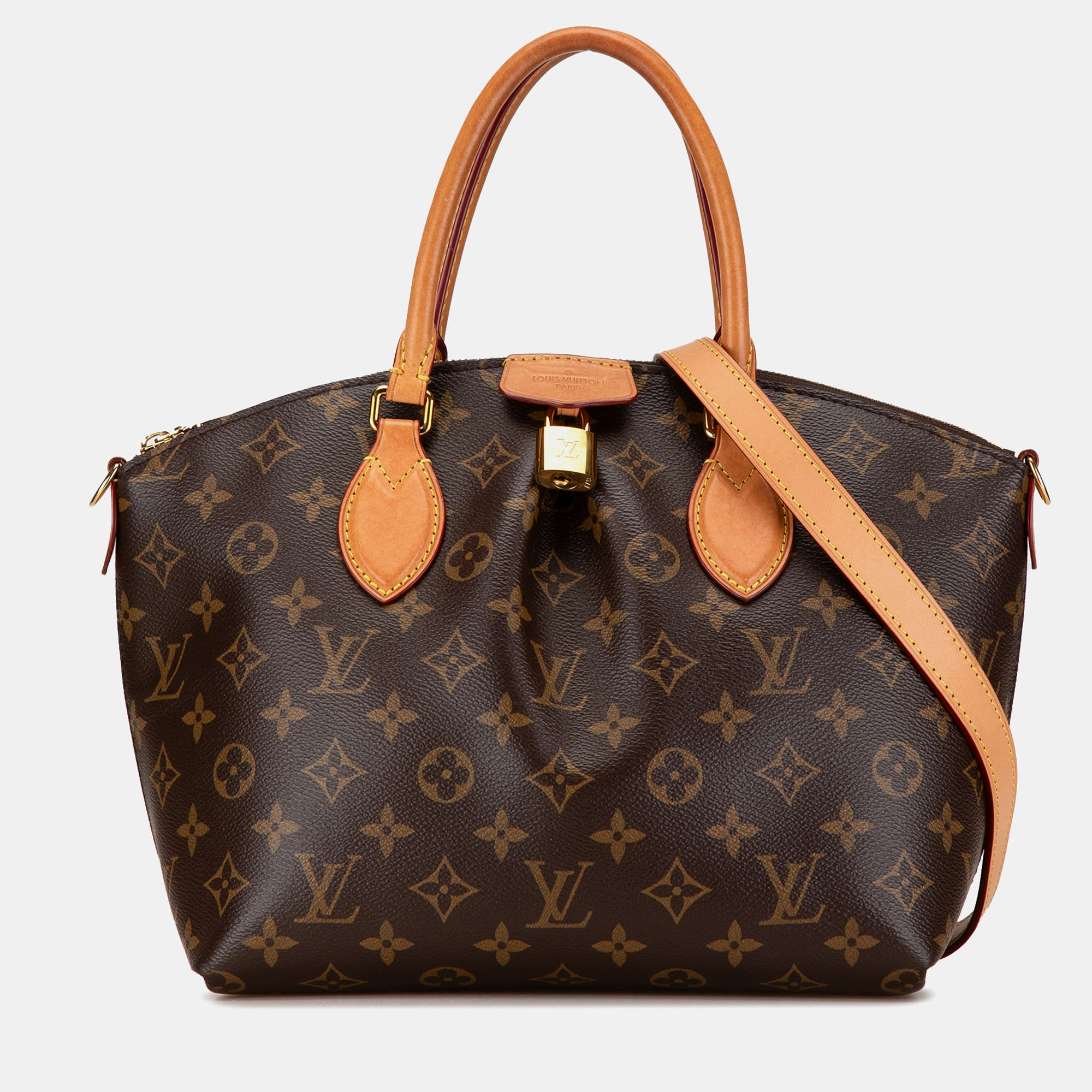 

Louis Vuitton Brown Monogram Canvas Boetie PM Tote Bag