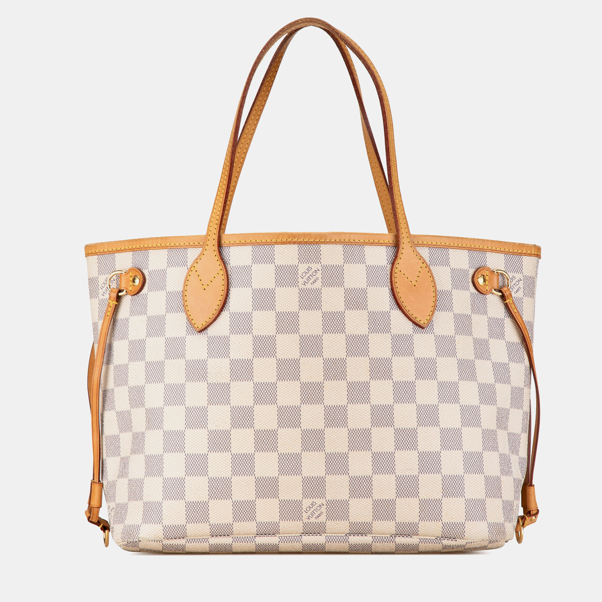 

Louis Vuitton Damier Azur Neverfull PM, Grey