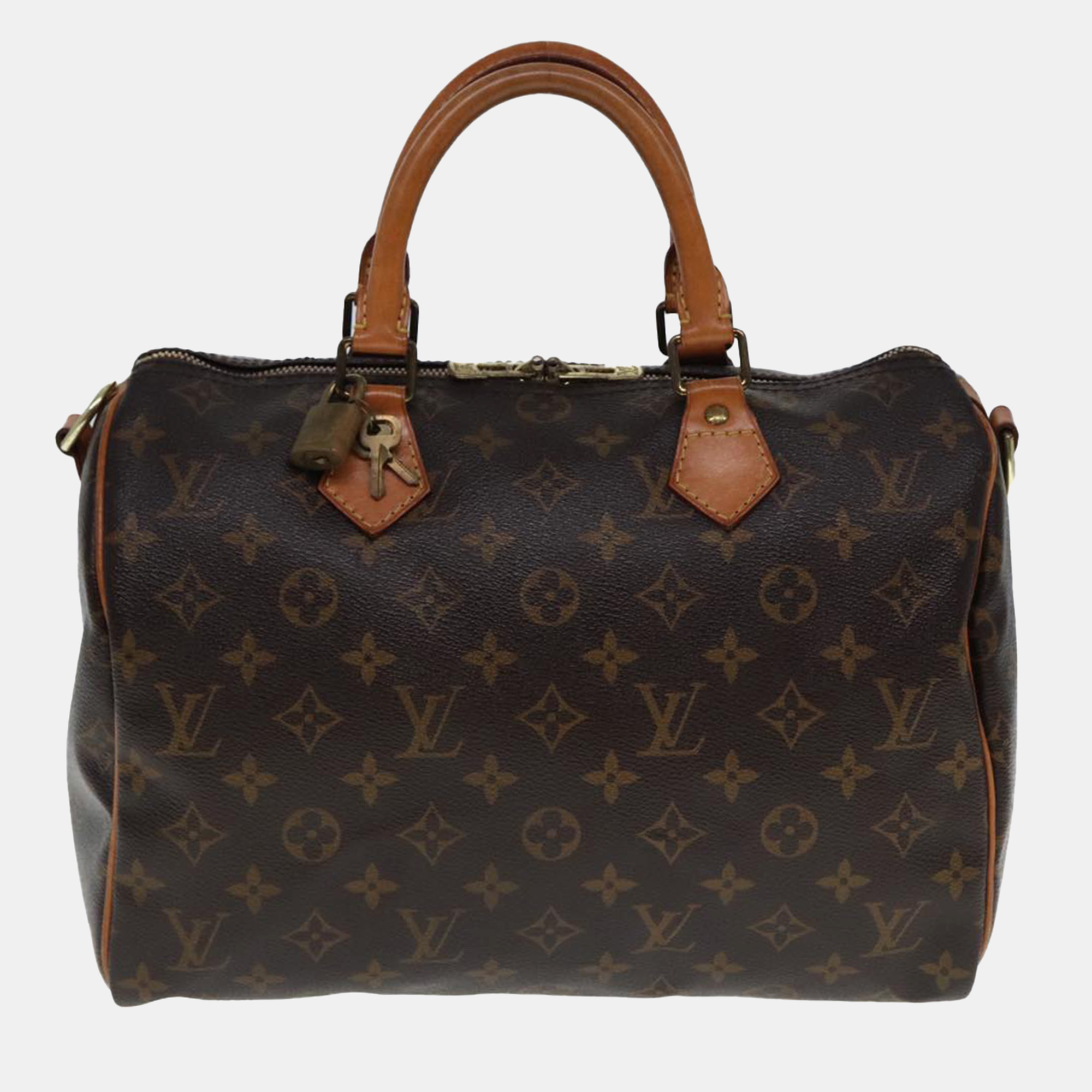 

Louis Vuitton Brown Monogram Canvas Speedy Bandouliere 30 Duffel Bag