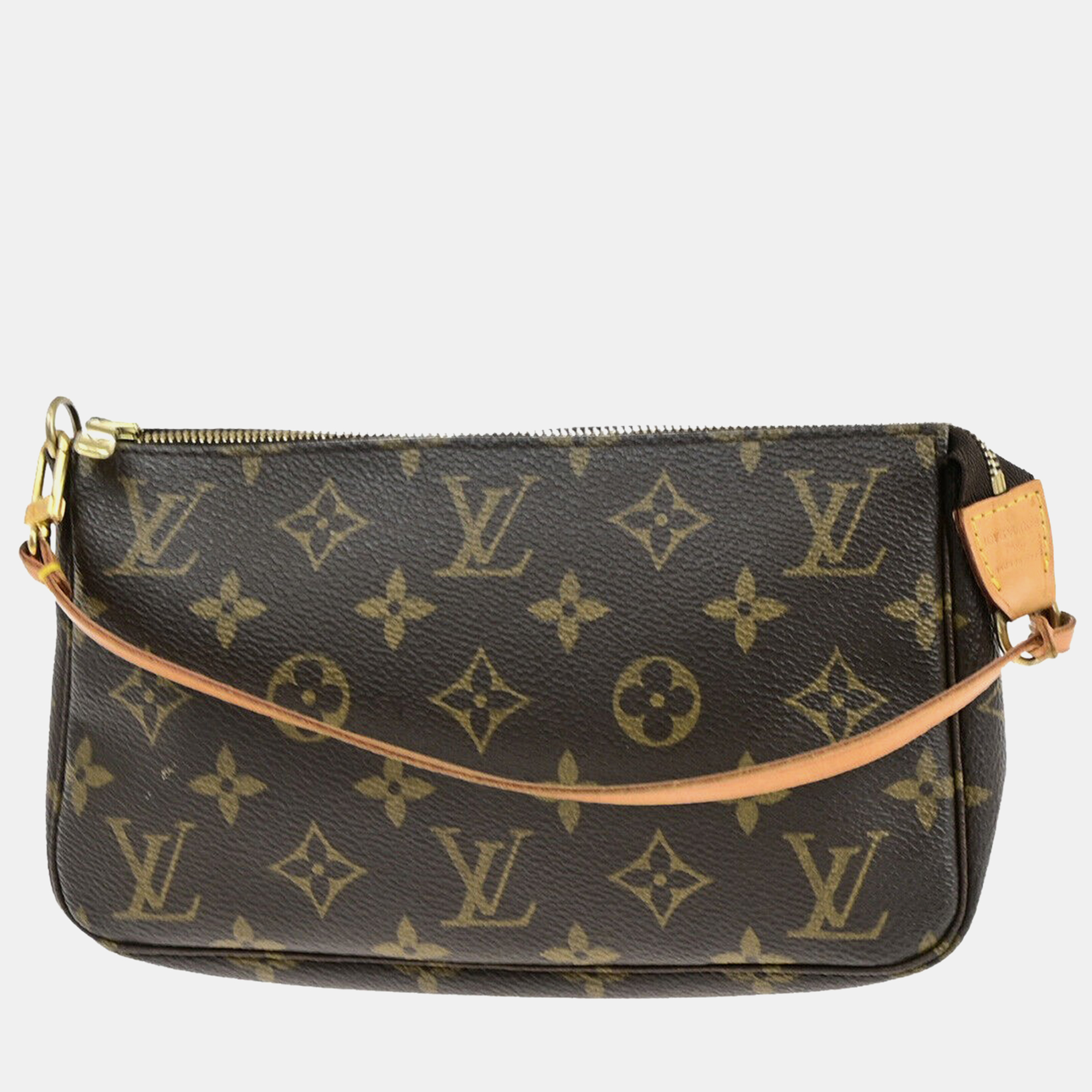 

Louis Vuitton Brown Monogram Canvas Pochette Accessoires Clutch Bag